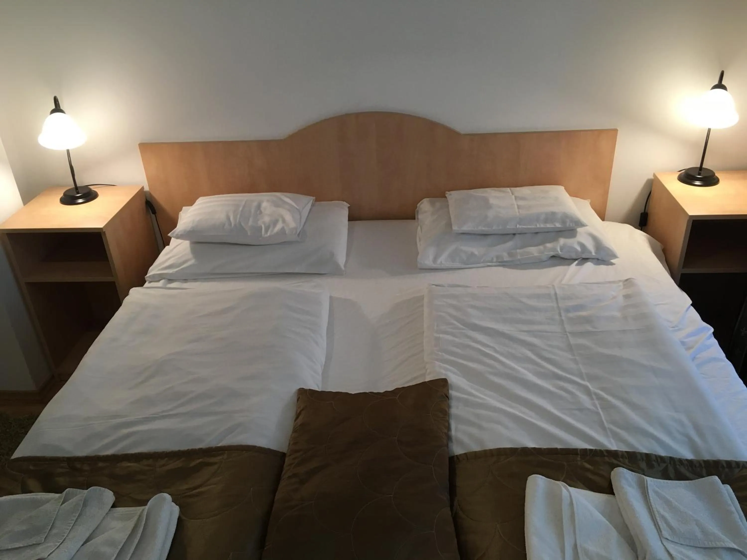 Bed in Corvin Residence Apartments