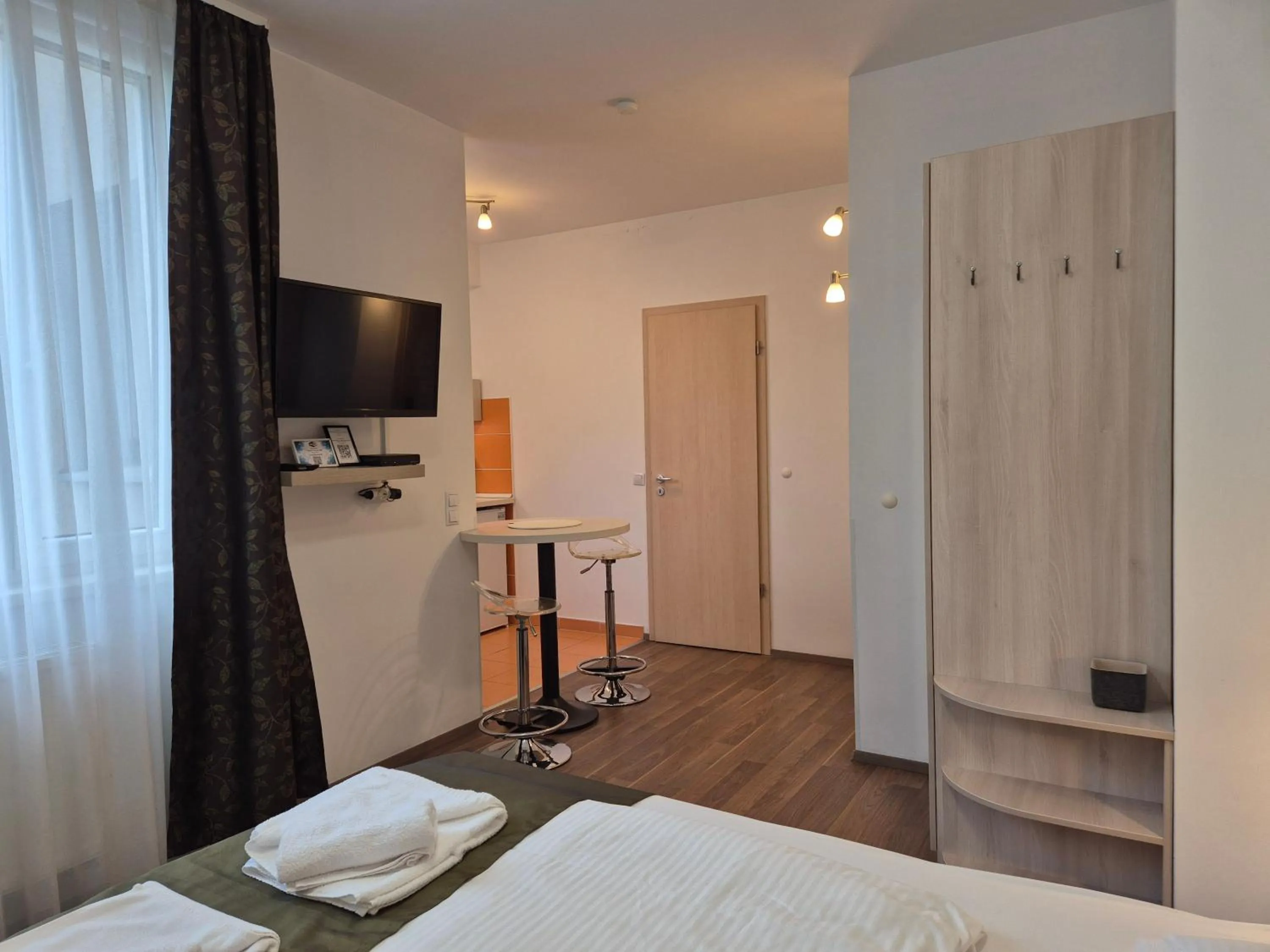 Bed in Corvin Residence Apartments