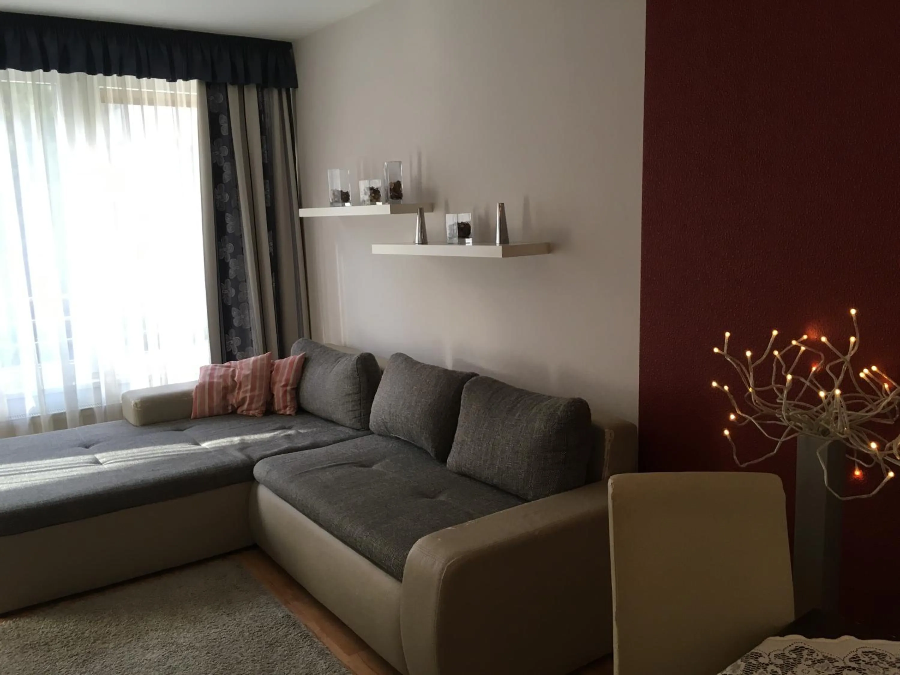 Living room in Corvin Residence Apartments