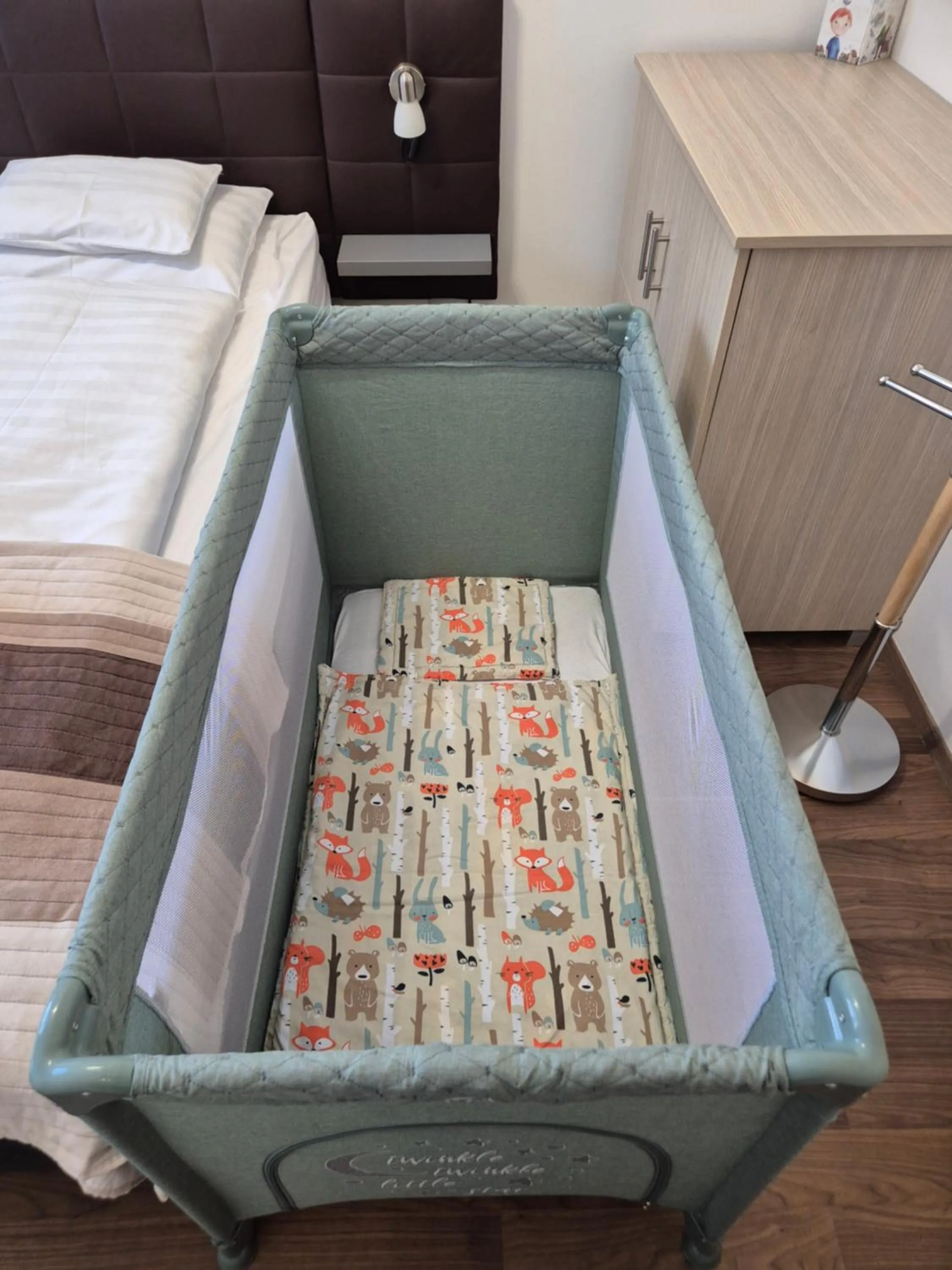 Bed in Corvin Residence Apartments