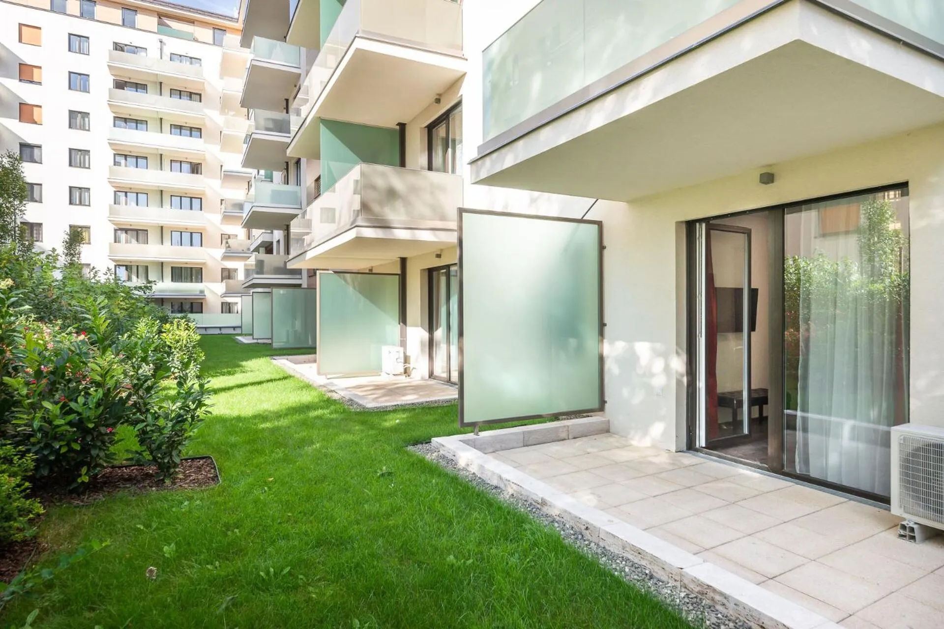 Property building in Corvin Residence Apartments