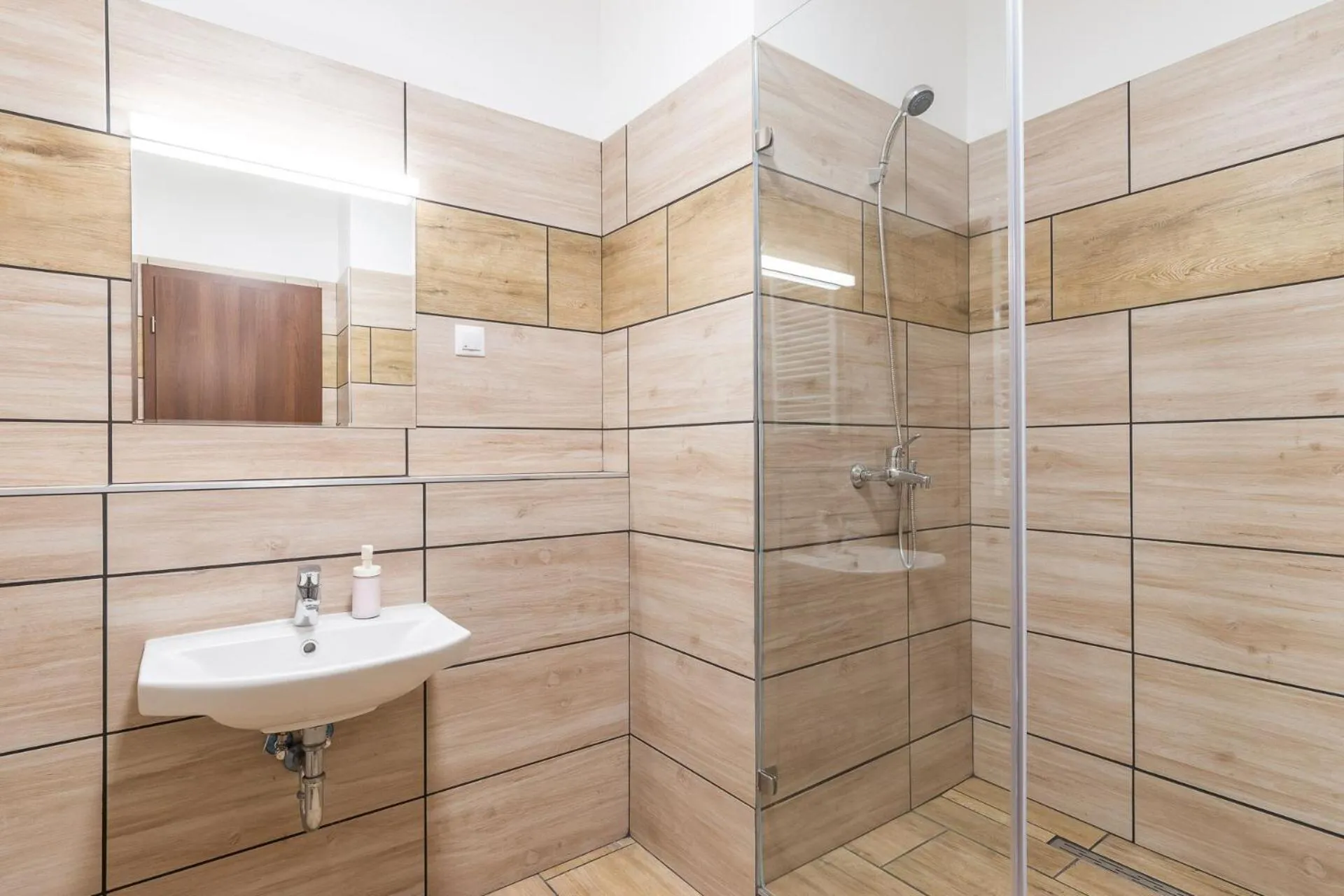 Bathroom in Corvin Residence Apartments