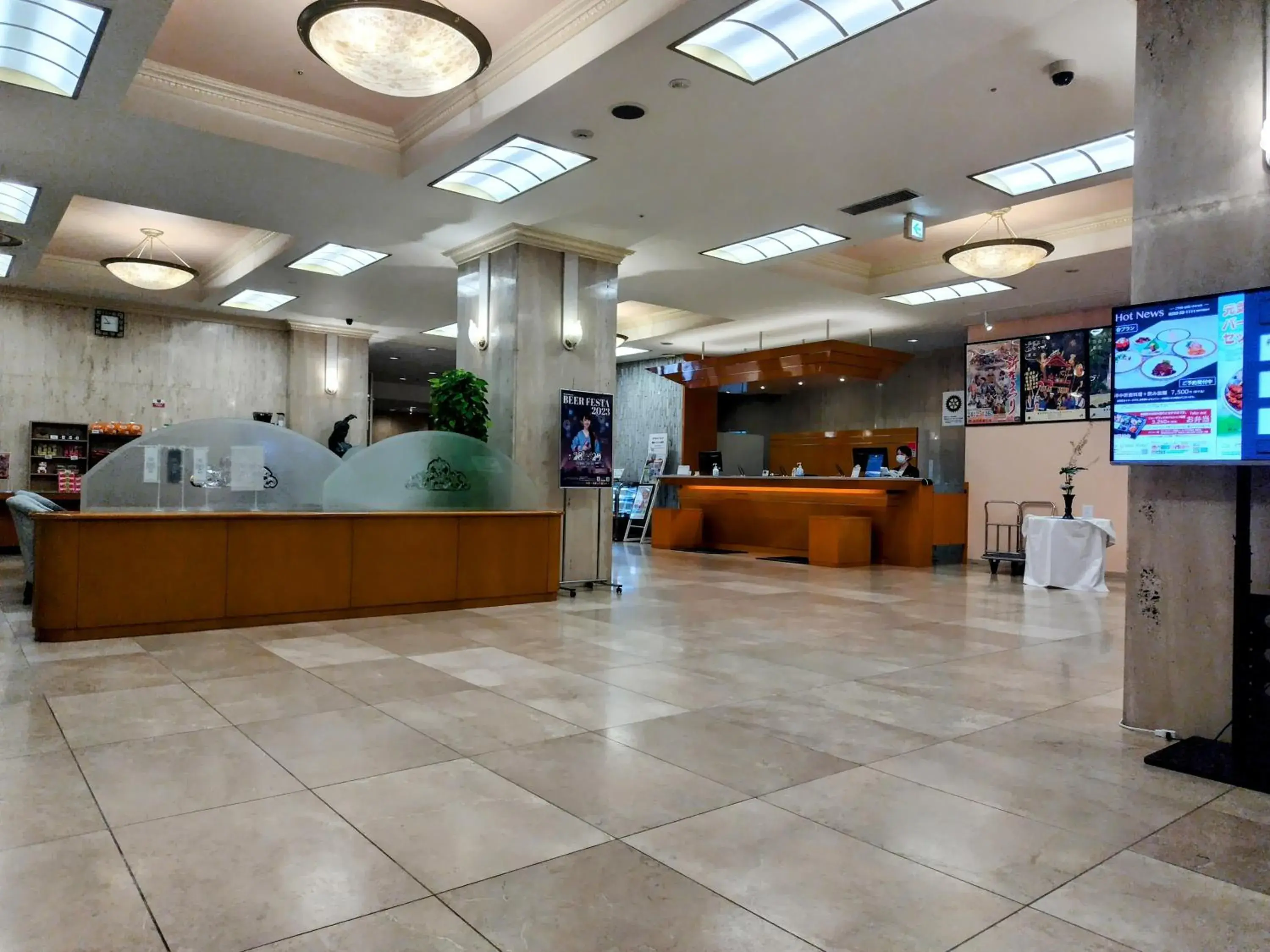 Lobby or reception in New Grand Hotel Lobby or reception in New Grand Hotel