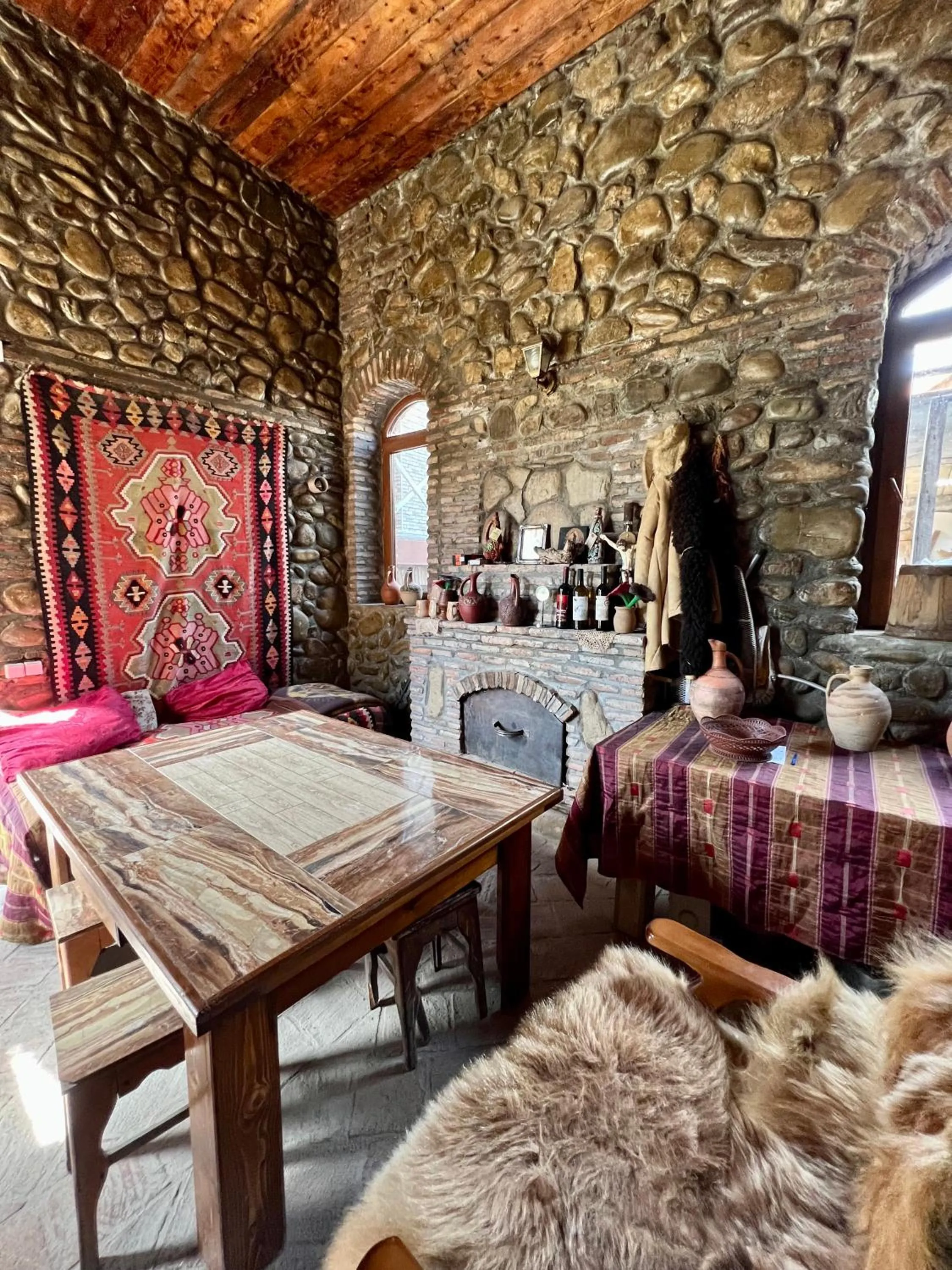 Seating area in Guest House Lali