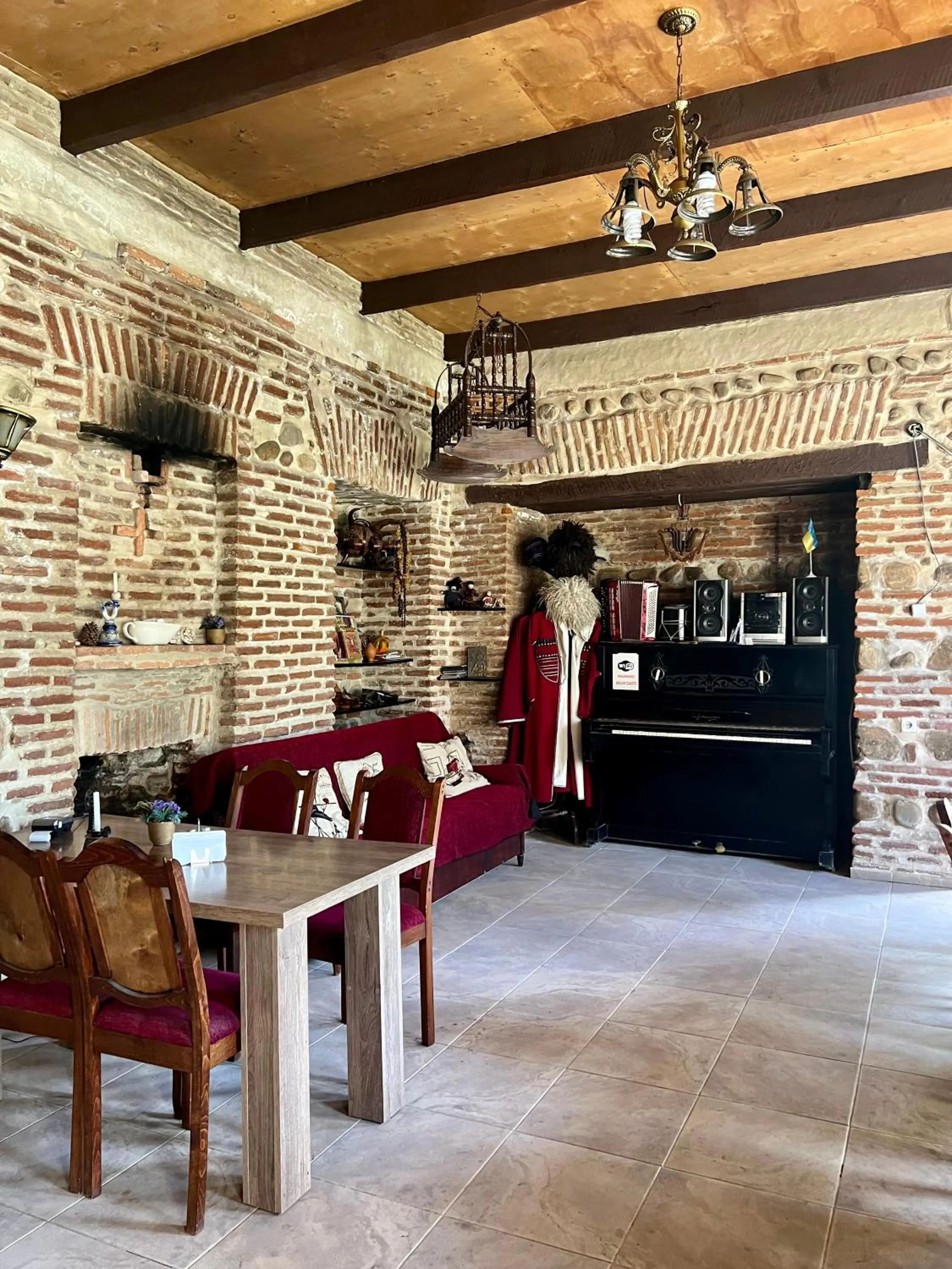 Seating area in Guest House Lali