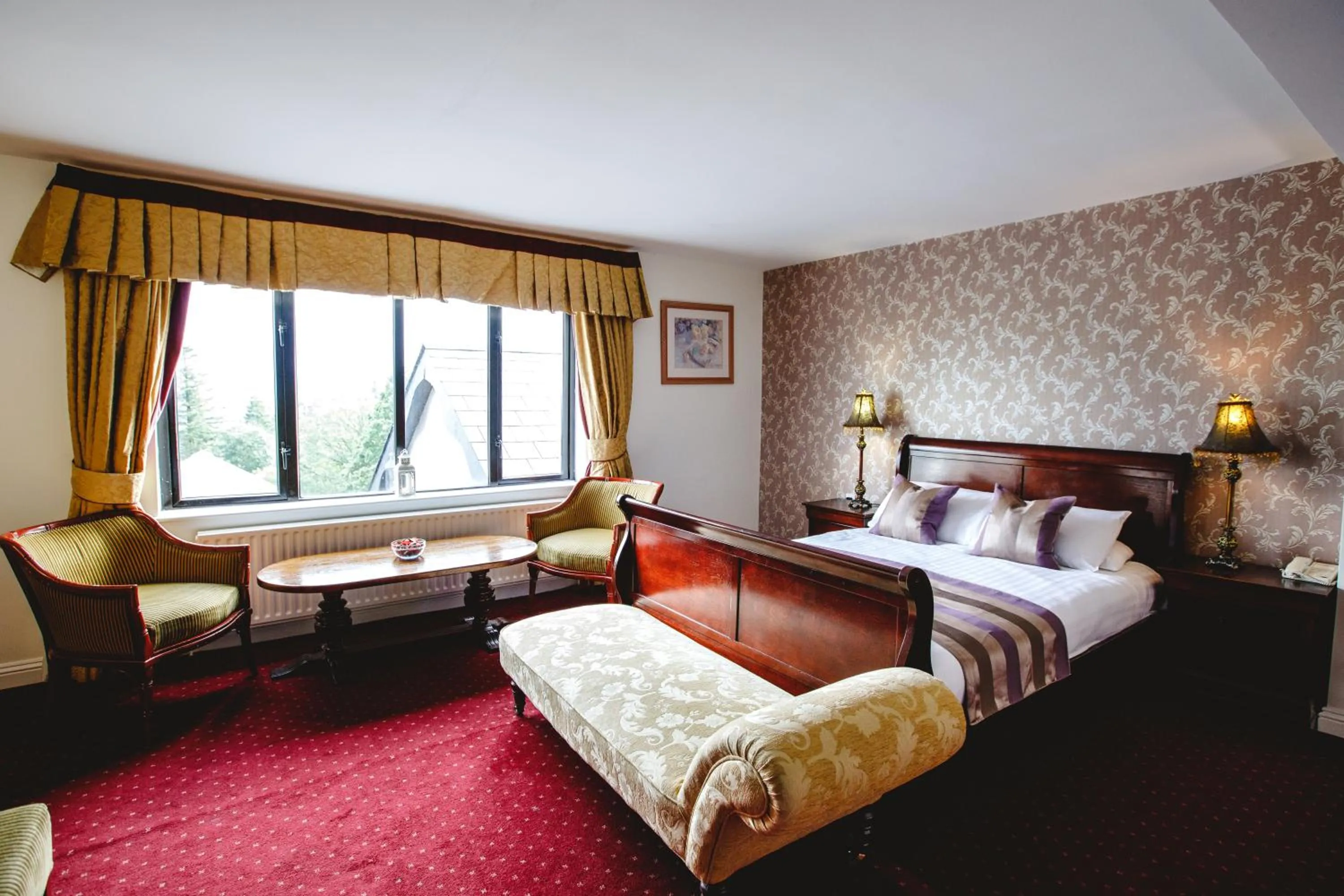 Bedroom, Bed in Aherlow House Hotel & Lodges