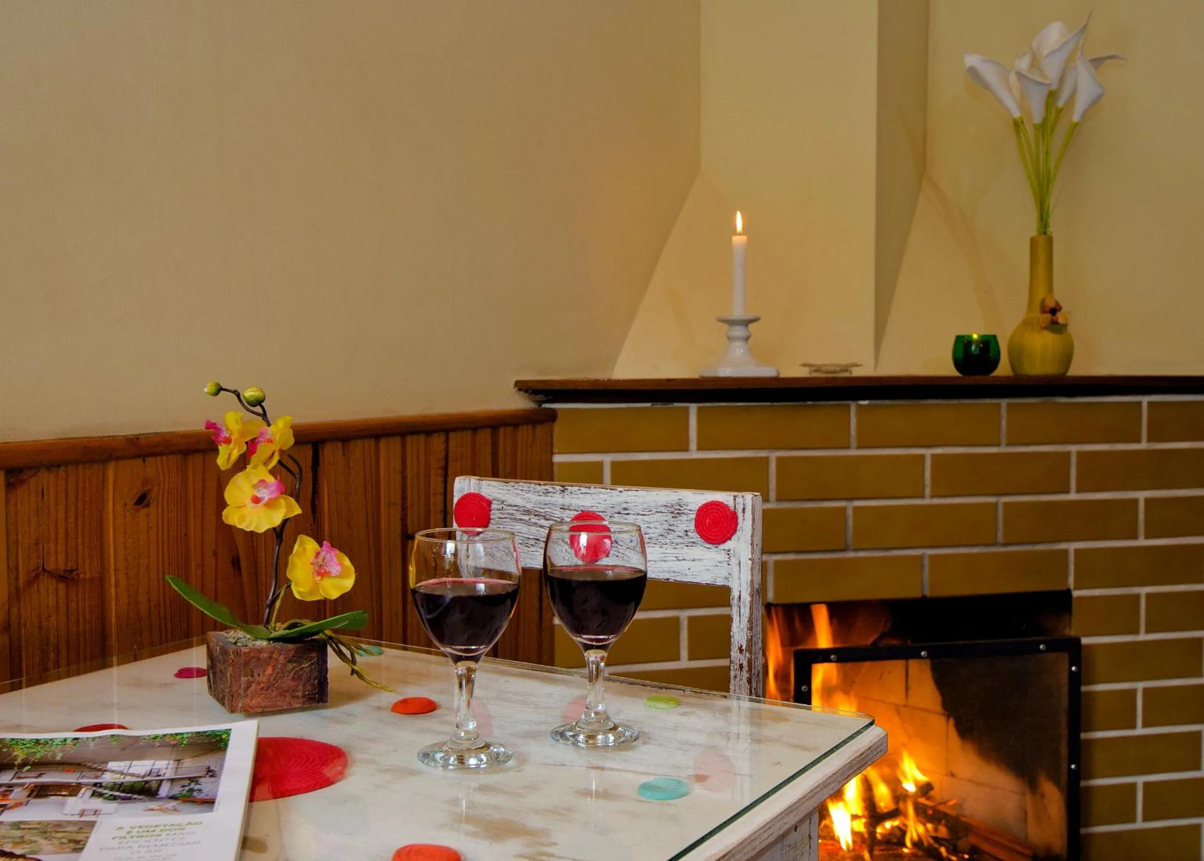 Alcoholic drinks in Pousada Sabor da Serra