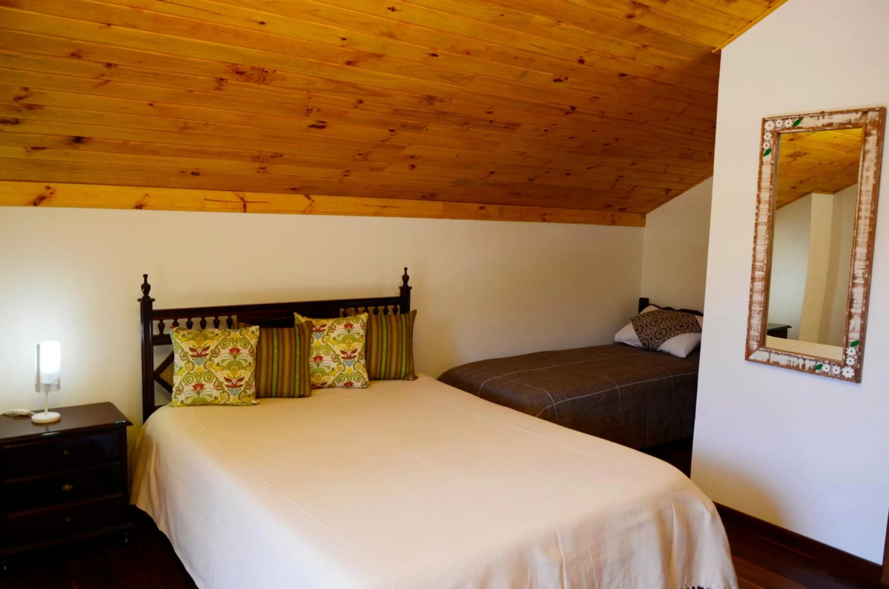 Bed in Pousada Sabor da Serra