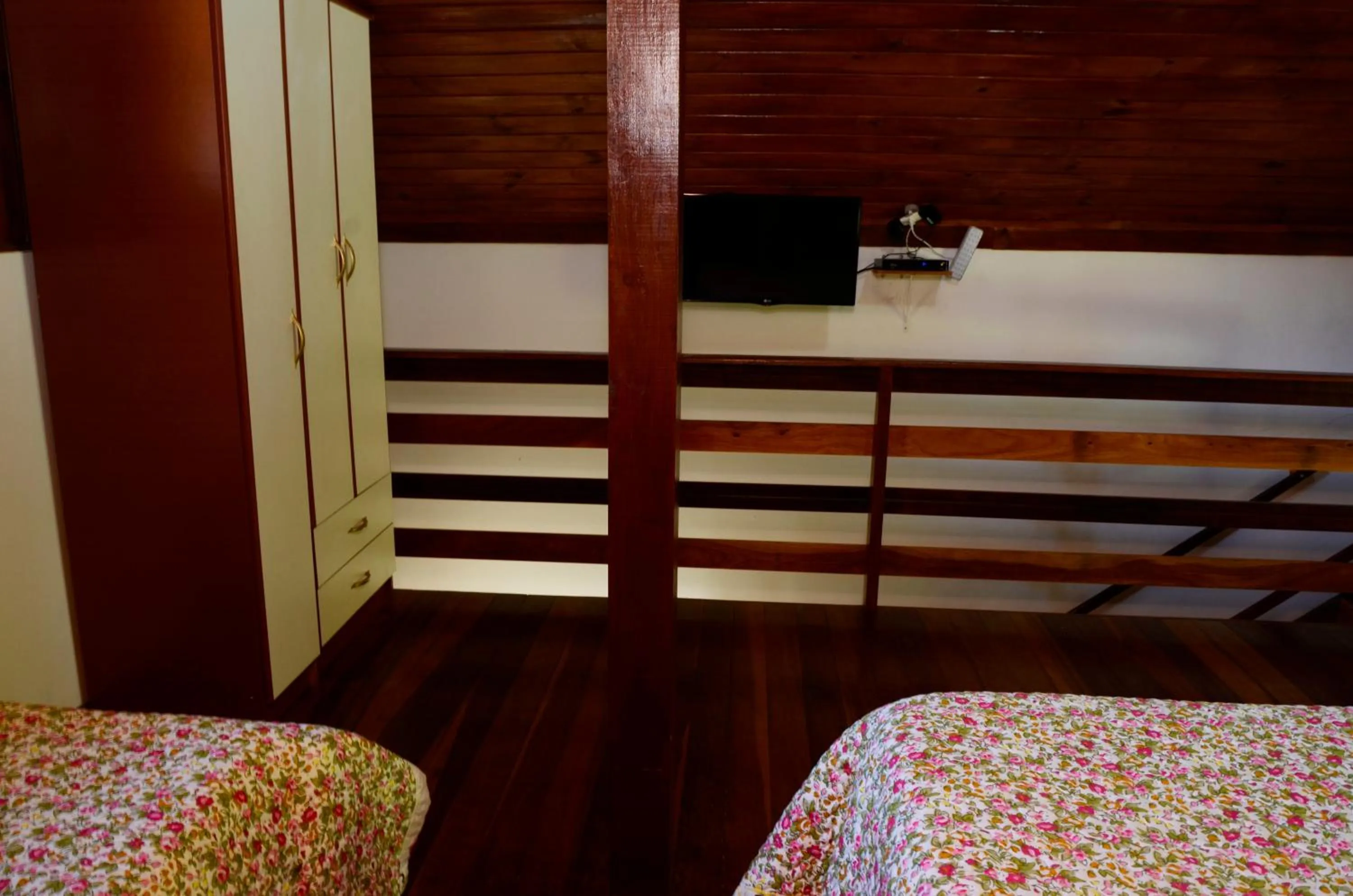 Bed in Pousada Sabor da Serra