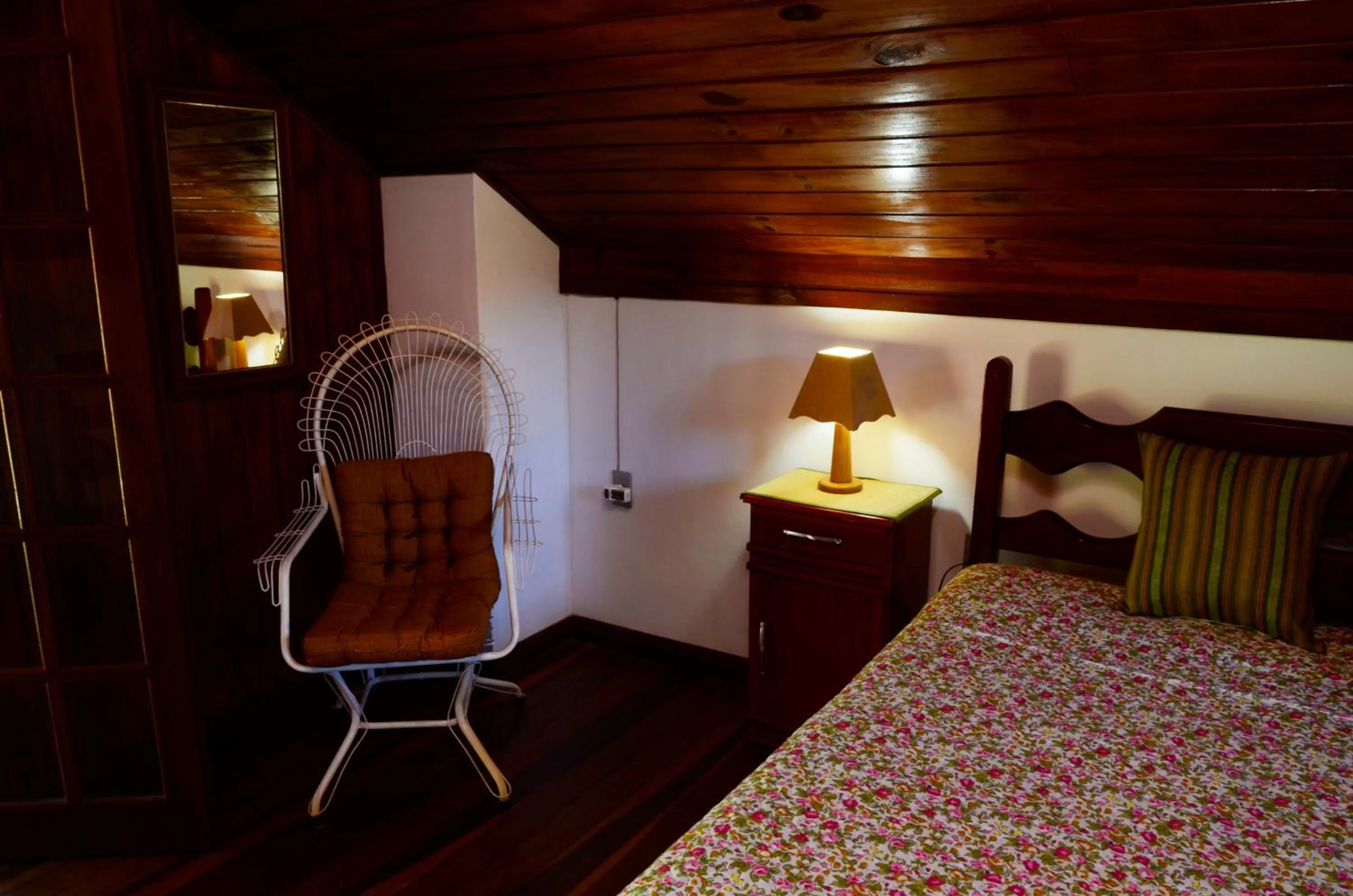 Bed in Pousada Sabor da Serra