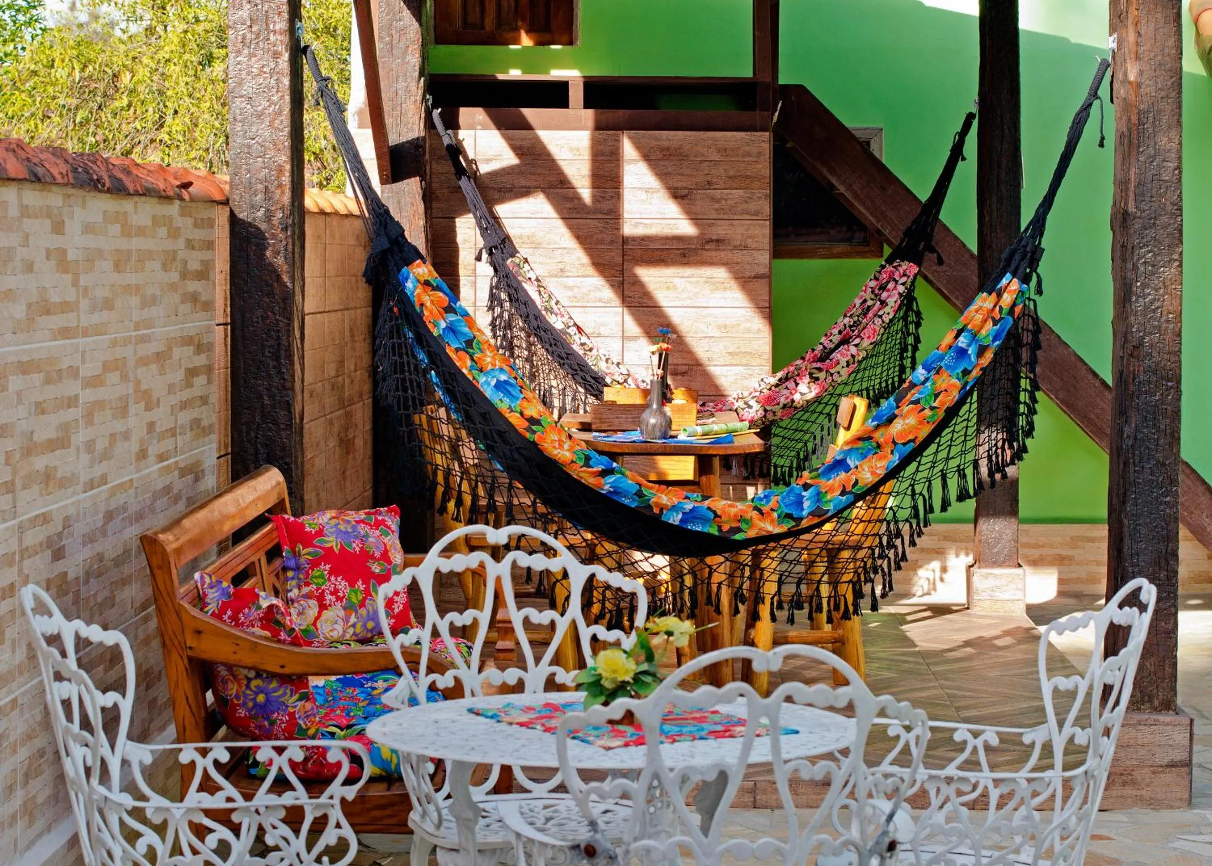 Living room in Pousada Sabor da Serra