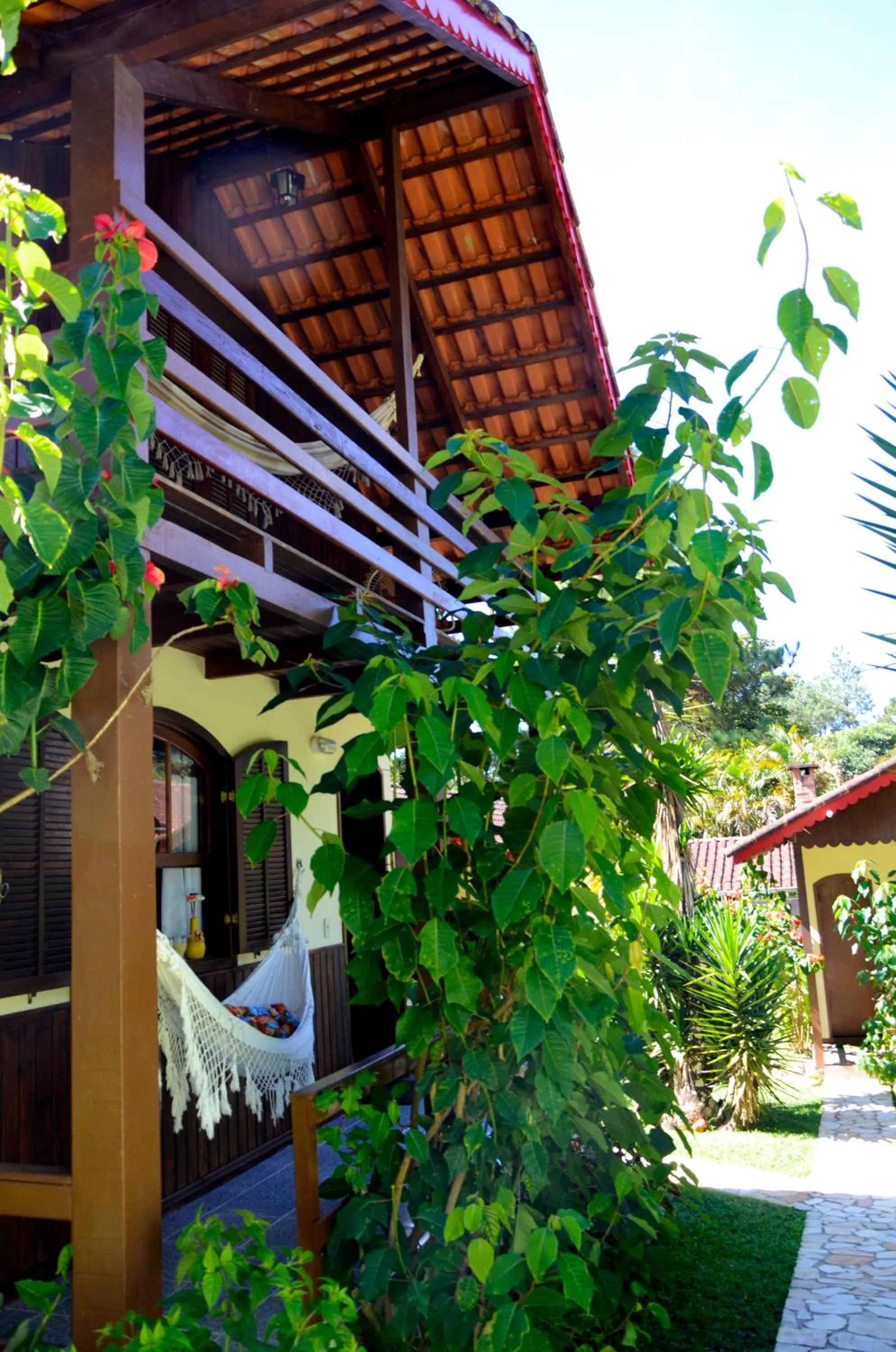 Balcony/Terrace in Pousada Sabor da Serra