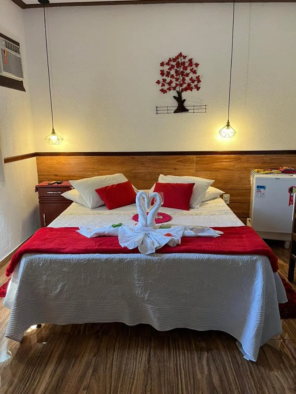 Bed in Pousada Sabor da Serra