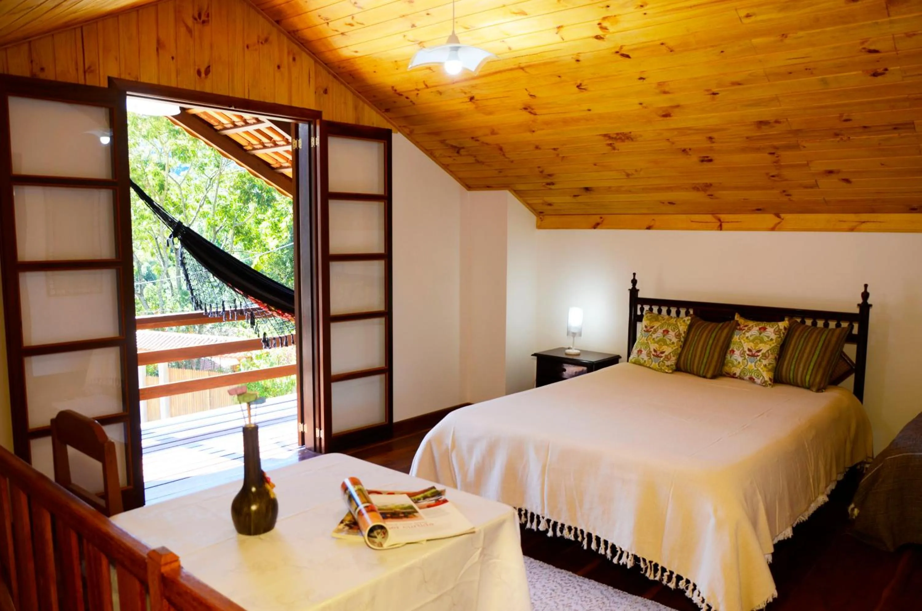 Day, Bed in Pousada Sabor da Serra