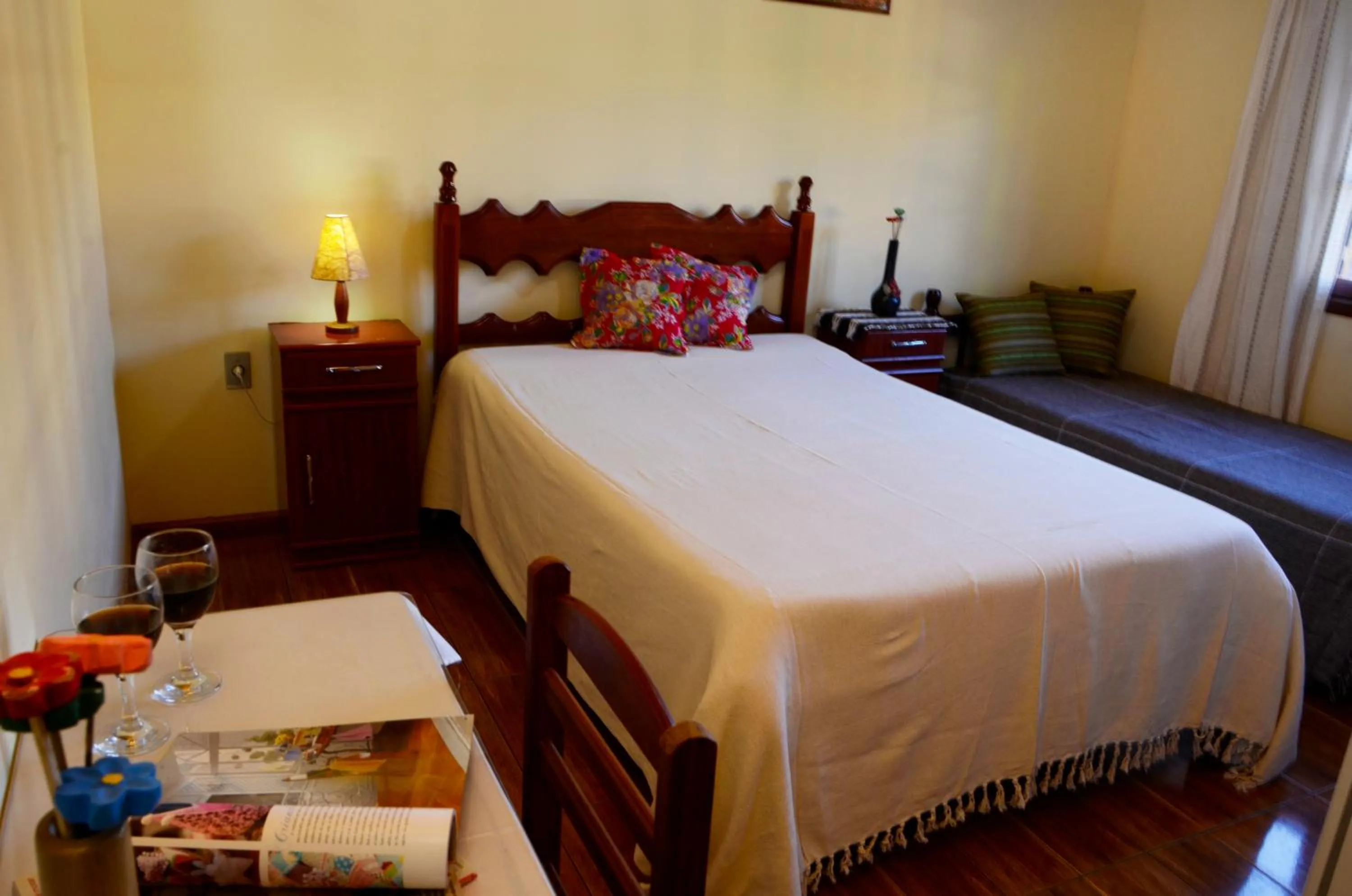 Bedroom, Bed in Pousada Sabor da Serra