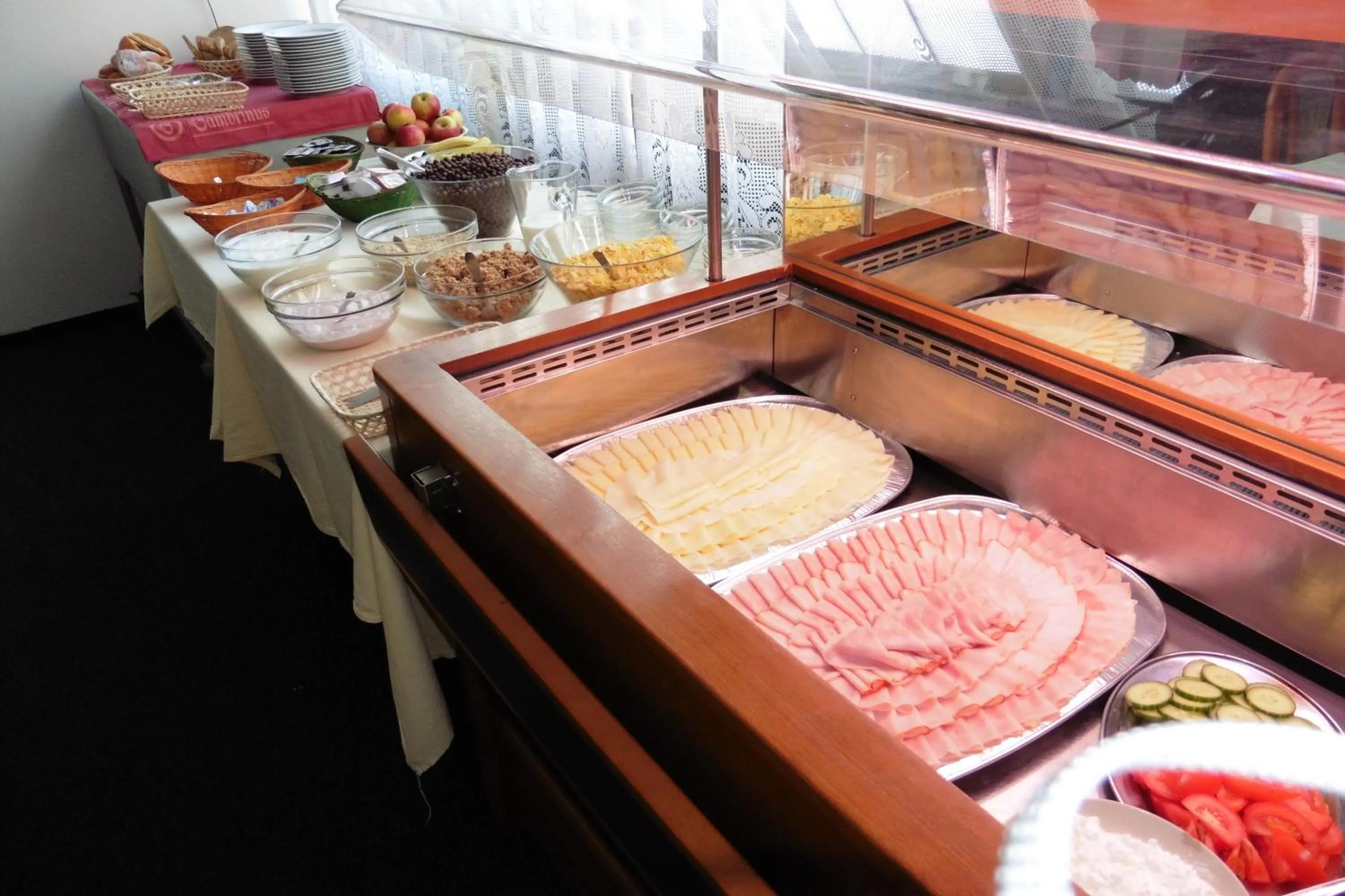Buffet breakfast in Hotel Labe
