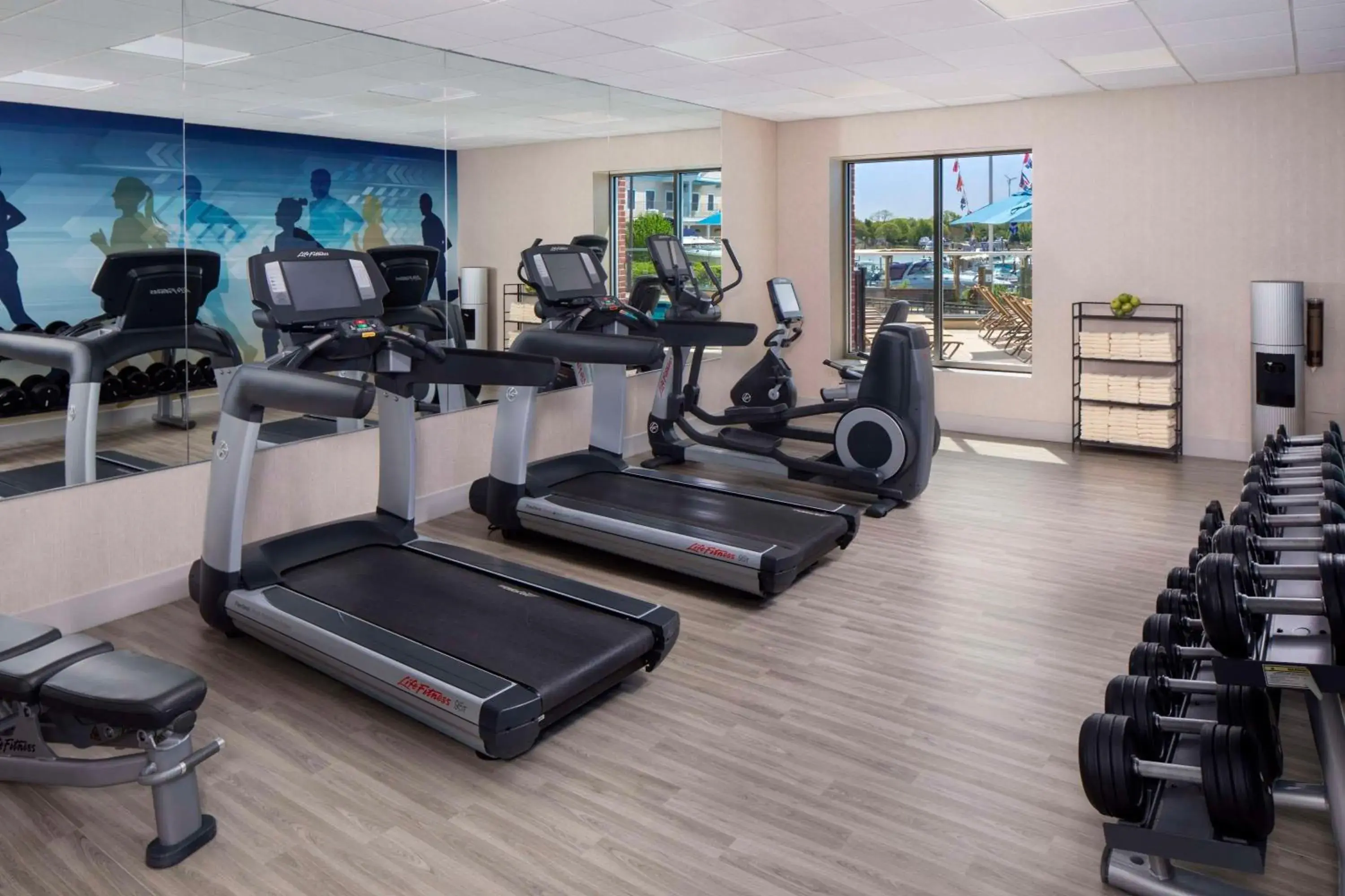 Fitness centre/facilities in Hyatt Place Long Island East End Fitness centre/facilities in Hyatt Place Long Island East End