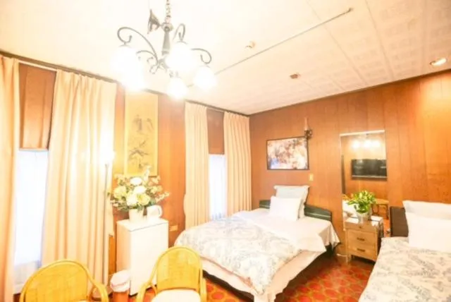 Bed in Shirahama Hotel