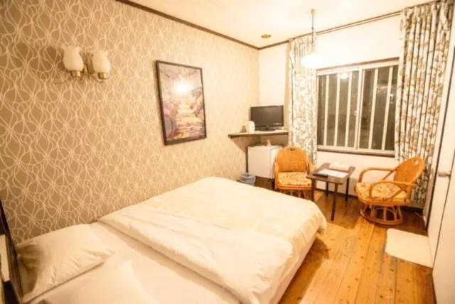 Bed in Shirahama Hotel