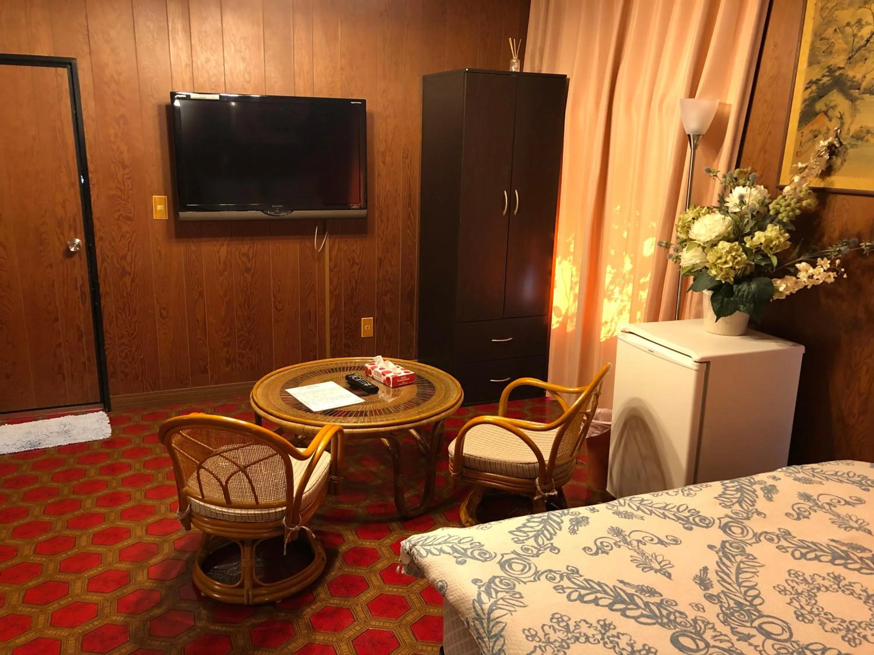 Bed in Shirahama Hotel