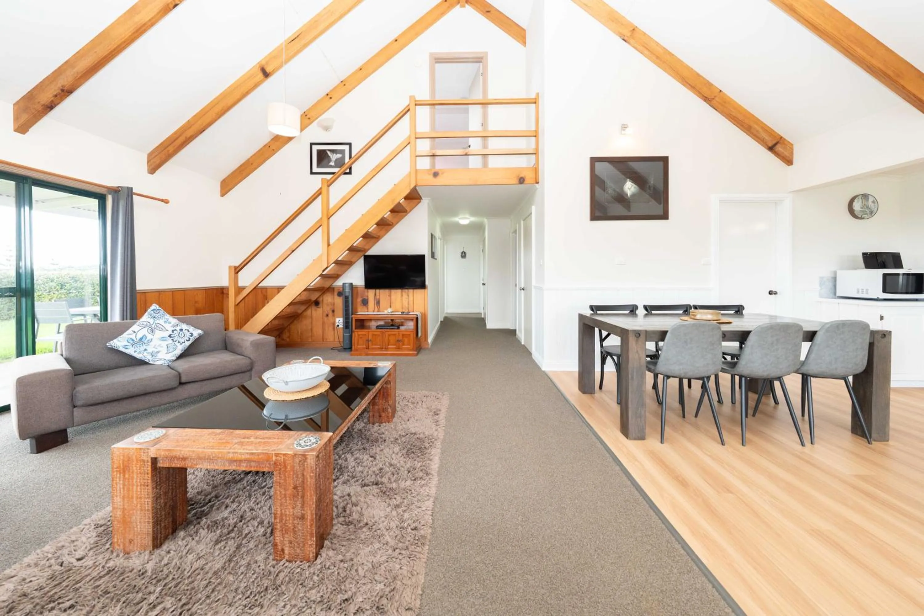 Living room in Ferny Lane House