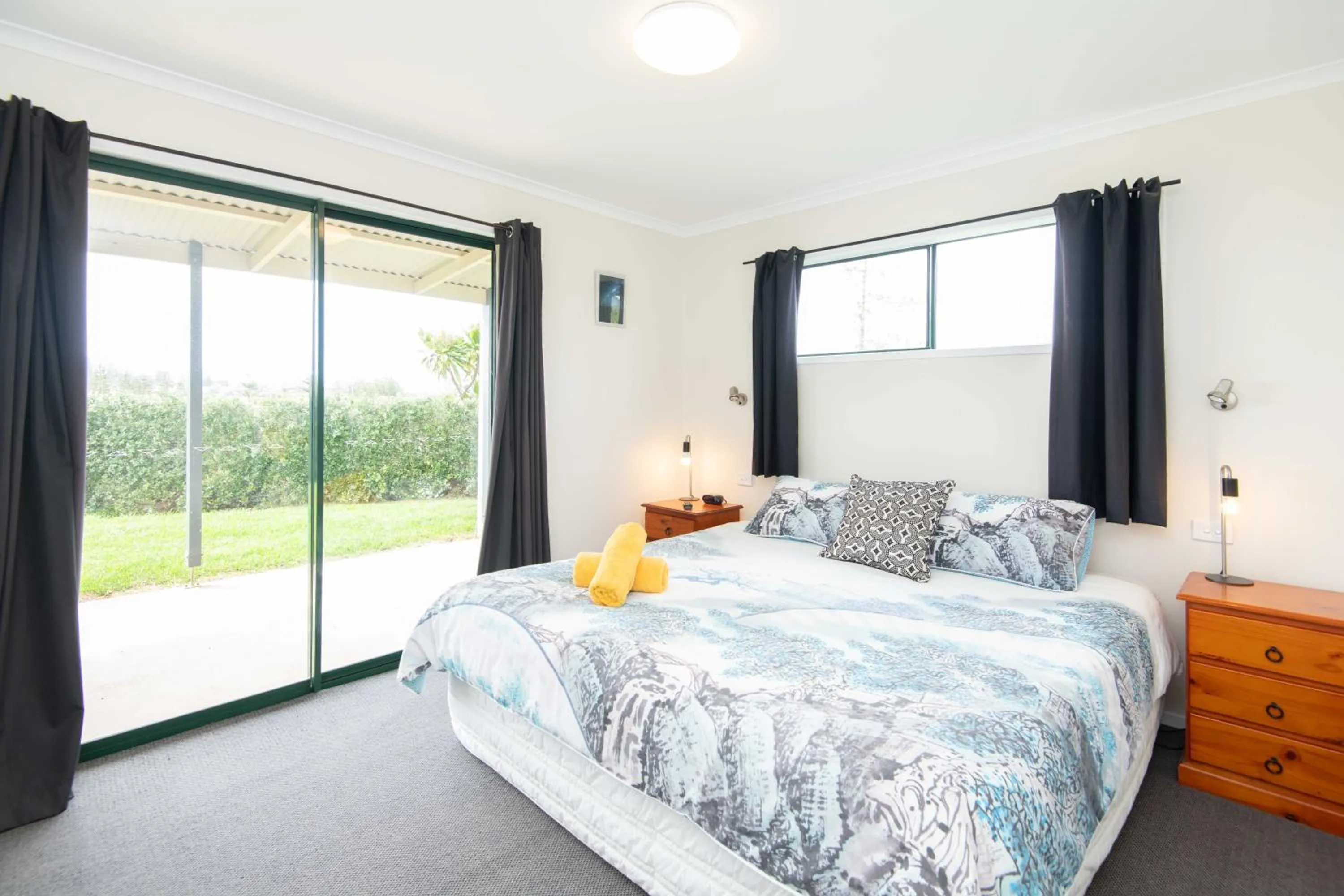 Patio, Bed in Ferny Lane House