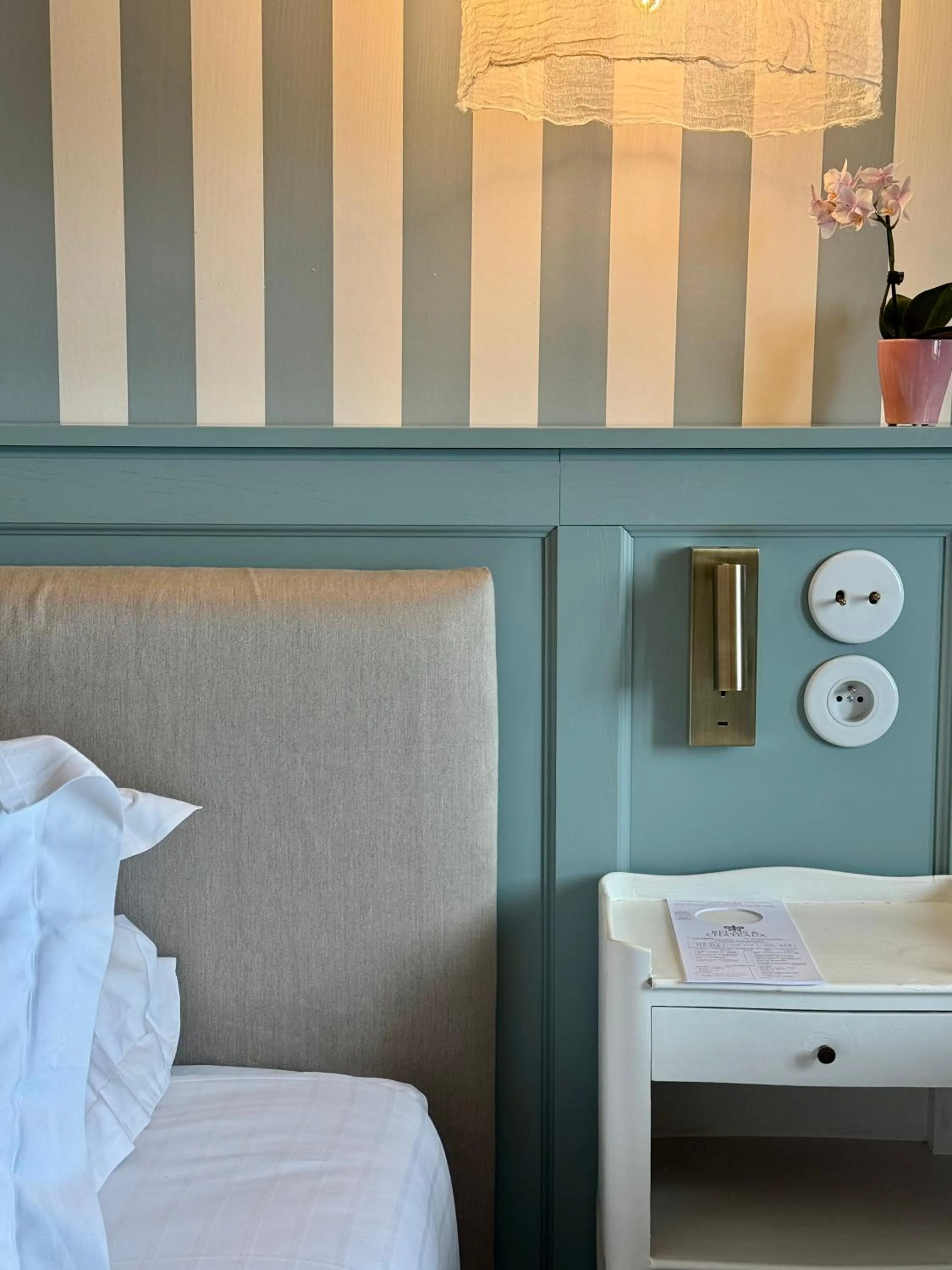 Classic Double Room with Sea View in Hôtel de la Plage