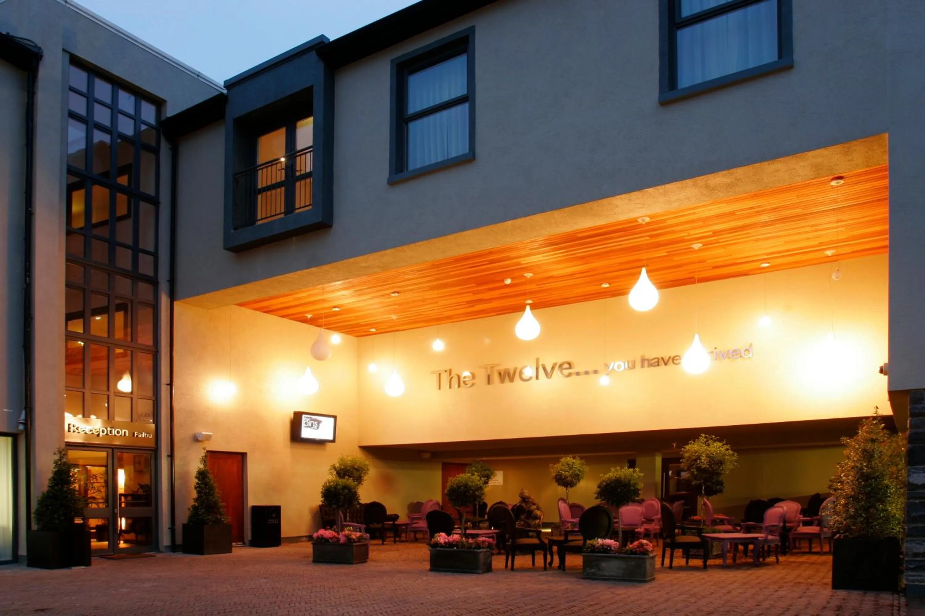 On site in The Twelve Hotel