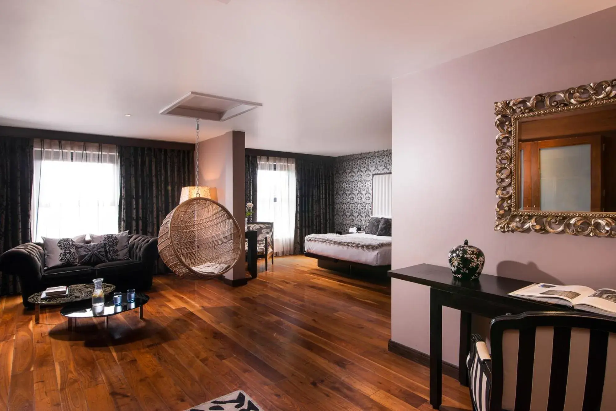 Seating area, Bed in The Twelve Hotel Seating area, Bed in The Twelve Hotel