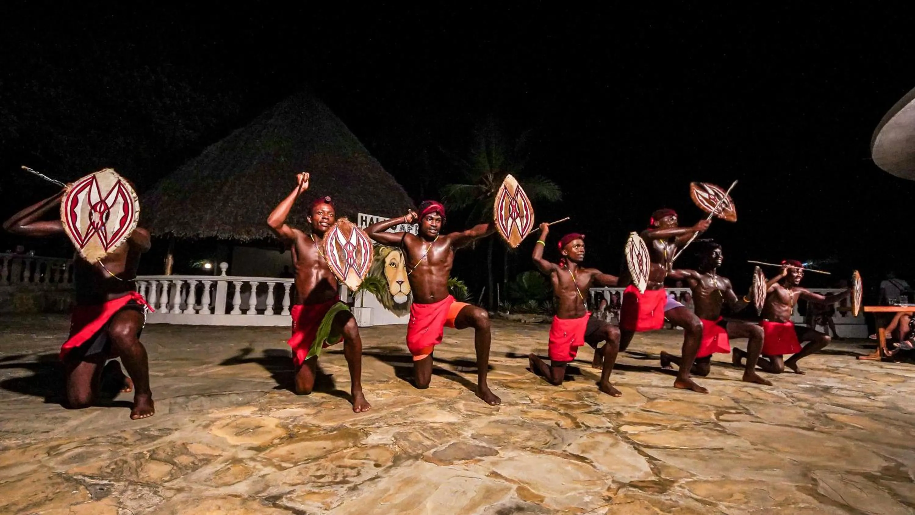 Evening entertainment in Papillon Lagoon Reef Hotel