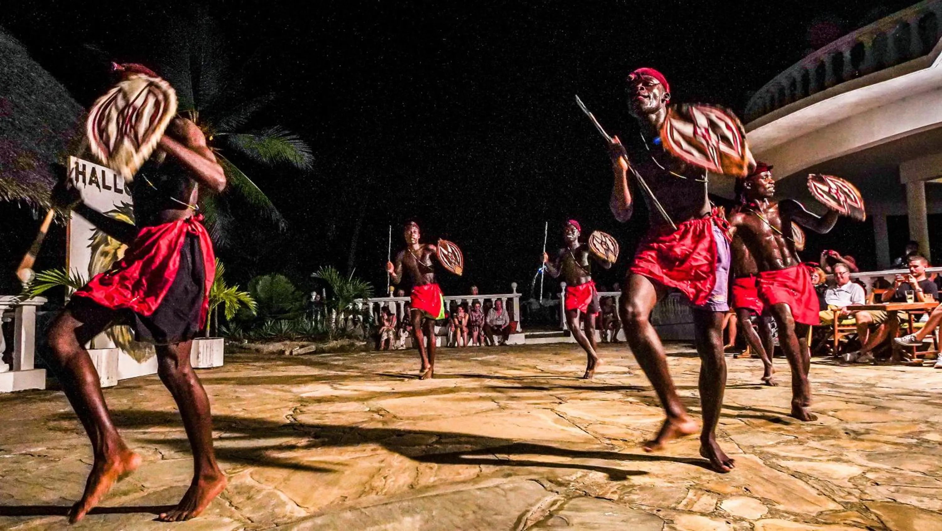 Evening entertainment in Papillon Lagoon Reef Hotel
