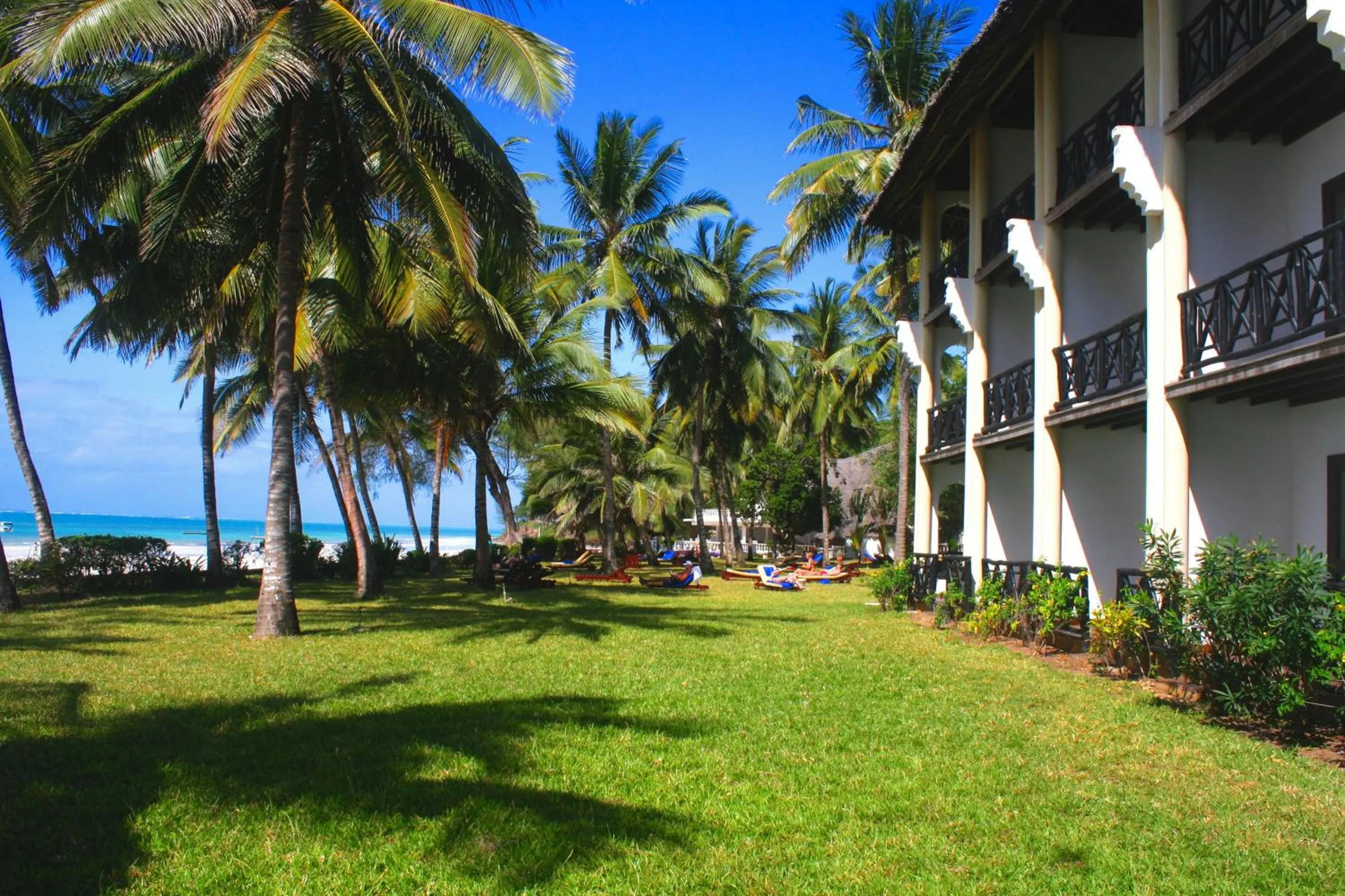 Garden in Papillon Lagoon Reef Hotel