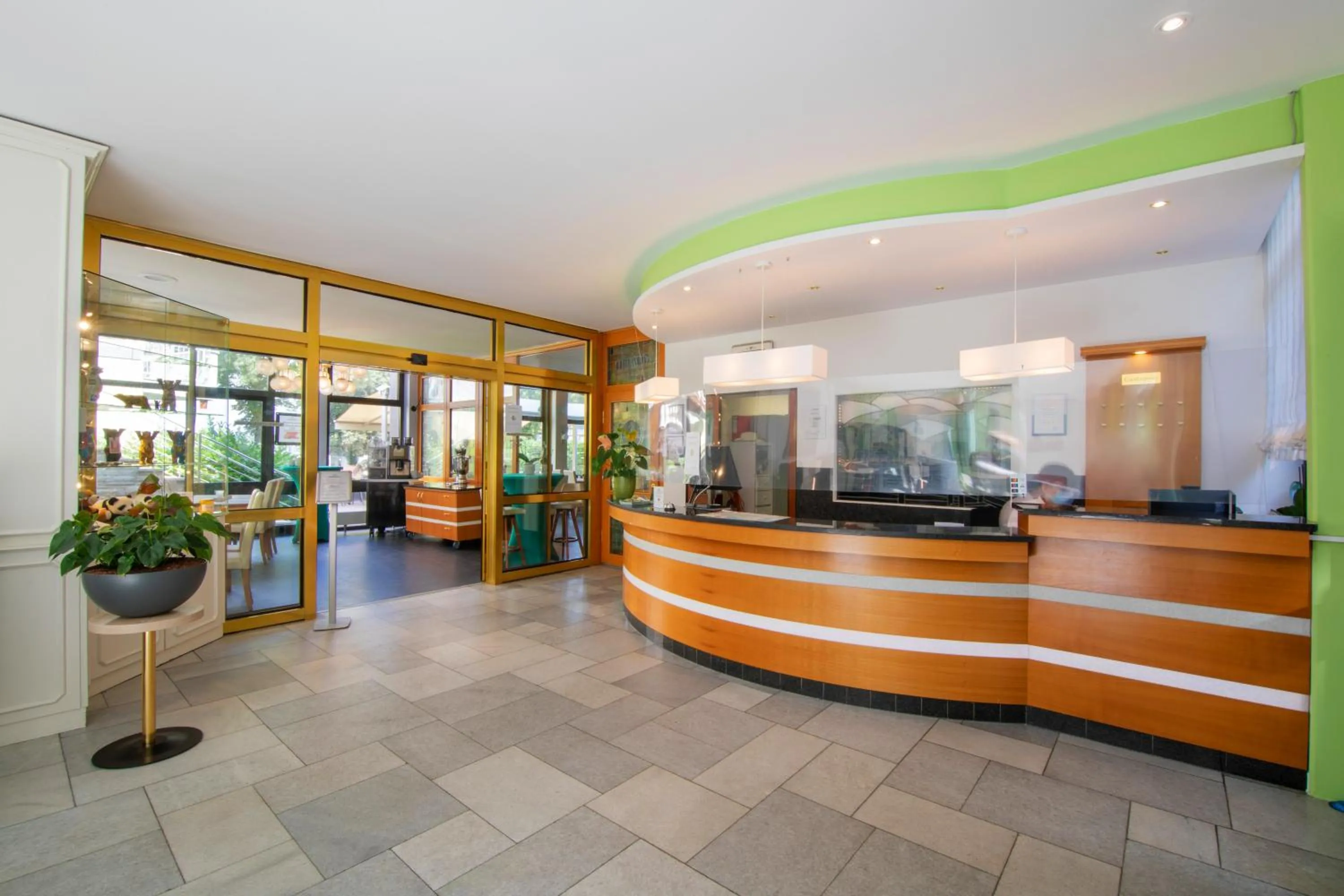 Lobby or reception in Seehotel Grunewald