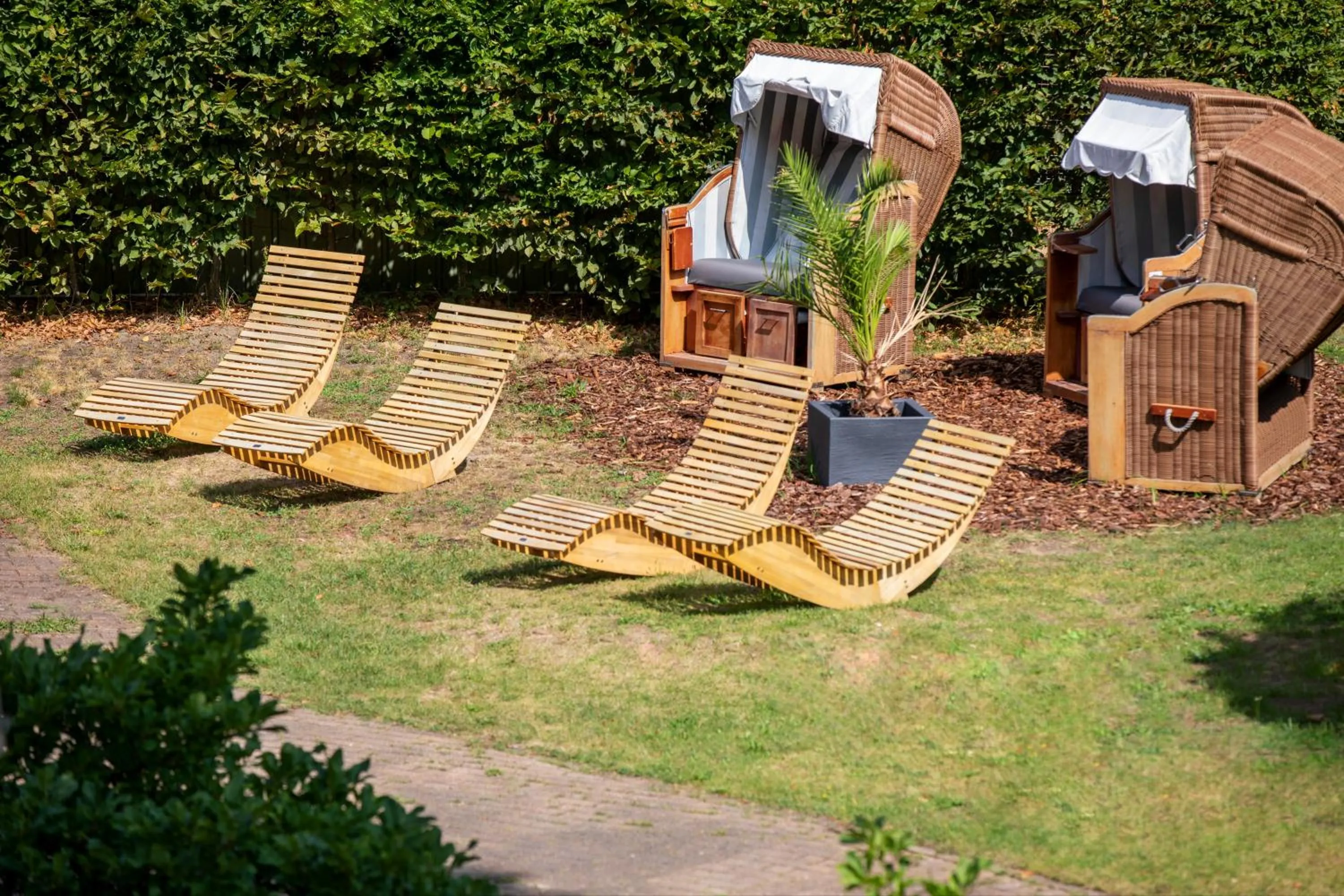 Garden in Seehotel Grunewald