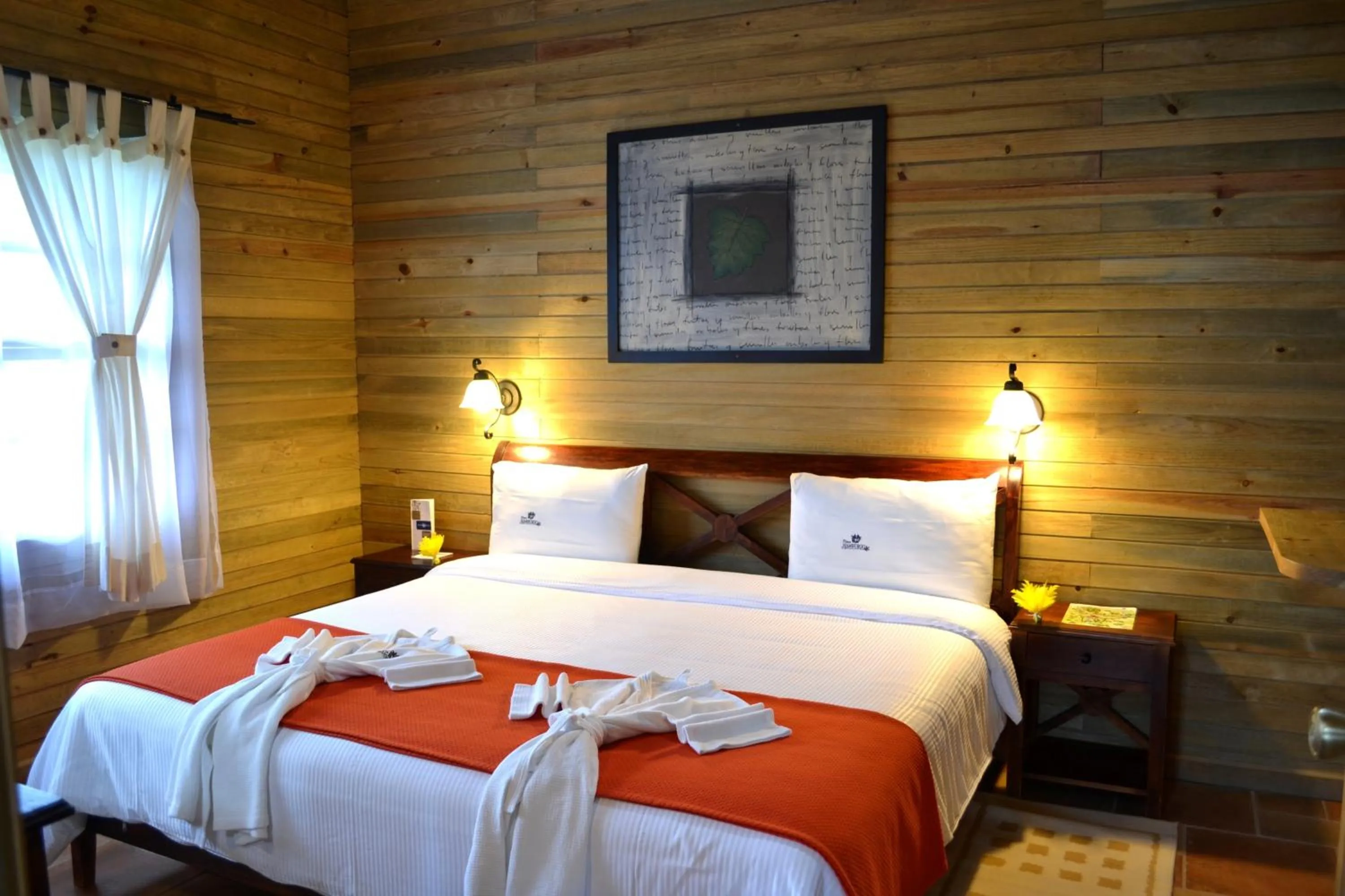 Bed in Finca Hamburgo La Ruta del Cafe