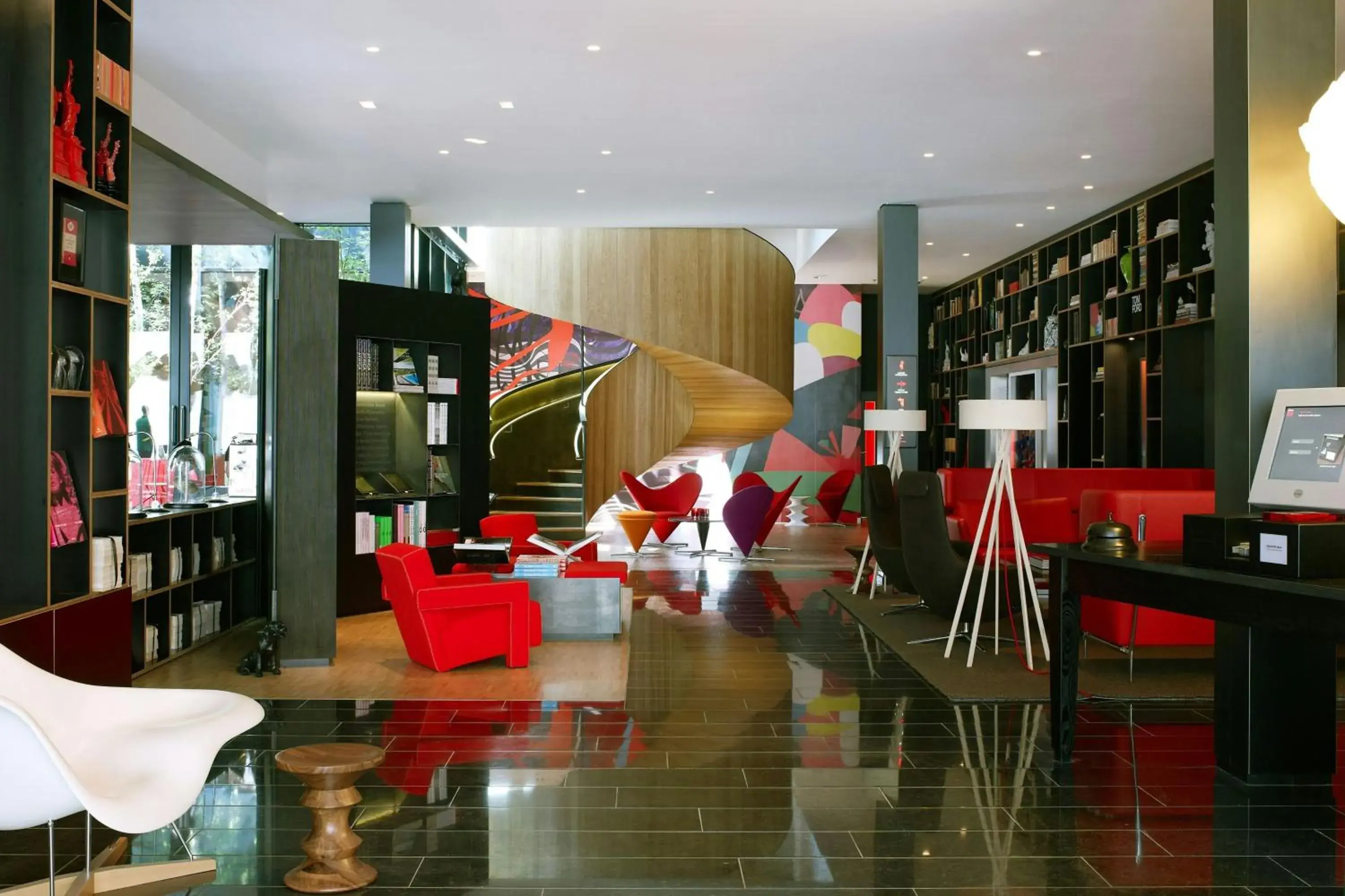 Lobby or reception in citizenM London Bankside Lobby or reception in citizenM London Bankside