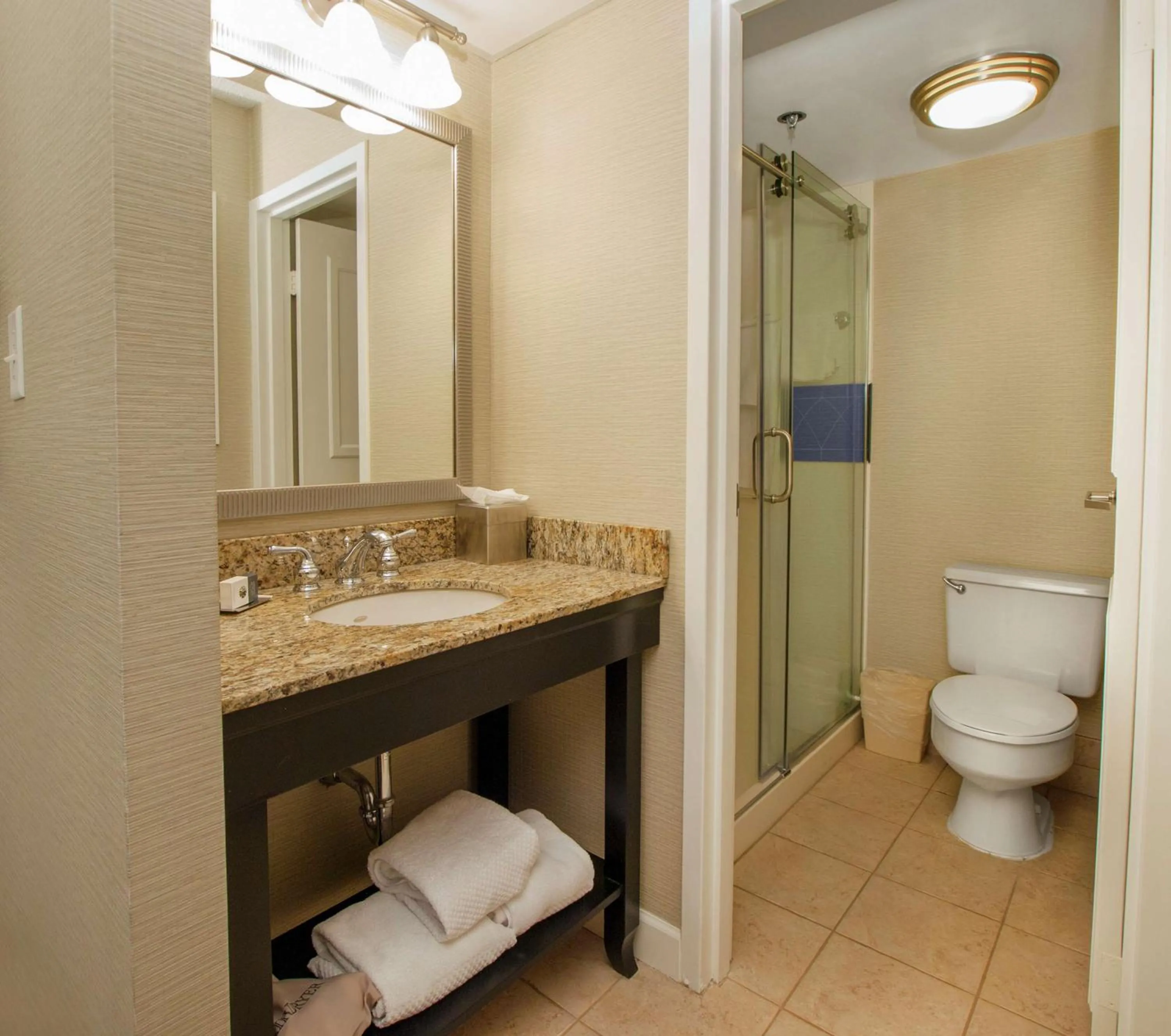 Bathroom in DoubleTree by Hilton Buffalo-Amherst