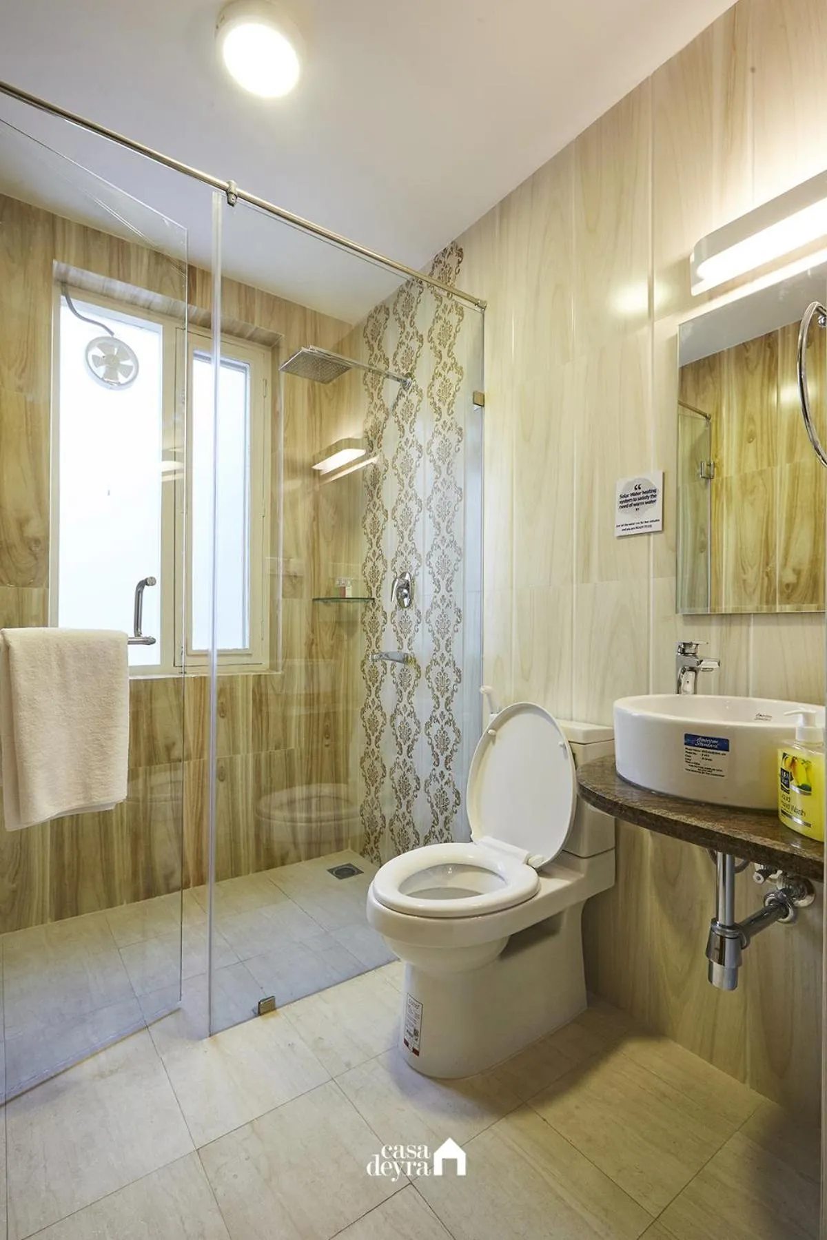 Shower in Ranikunj Boutique Hotel