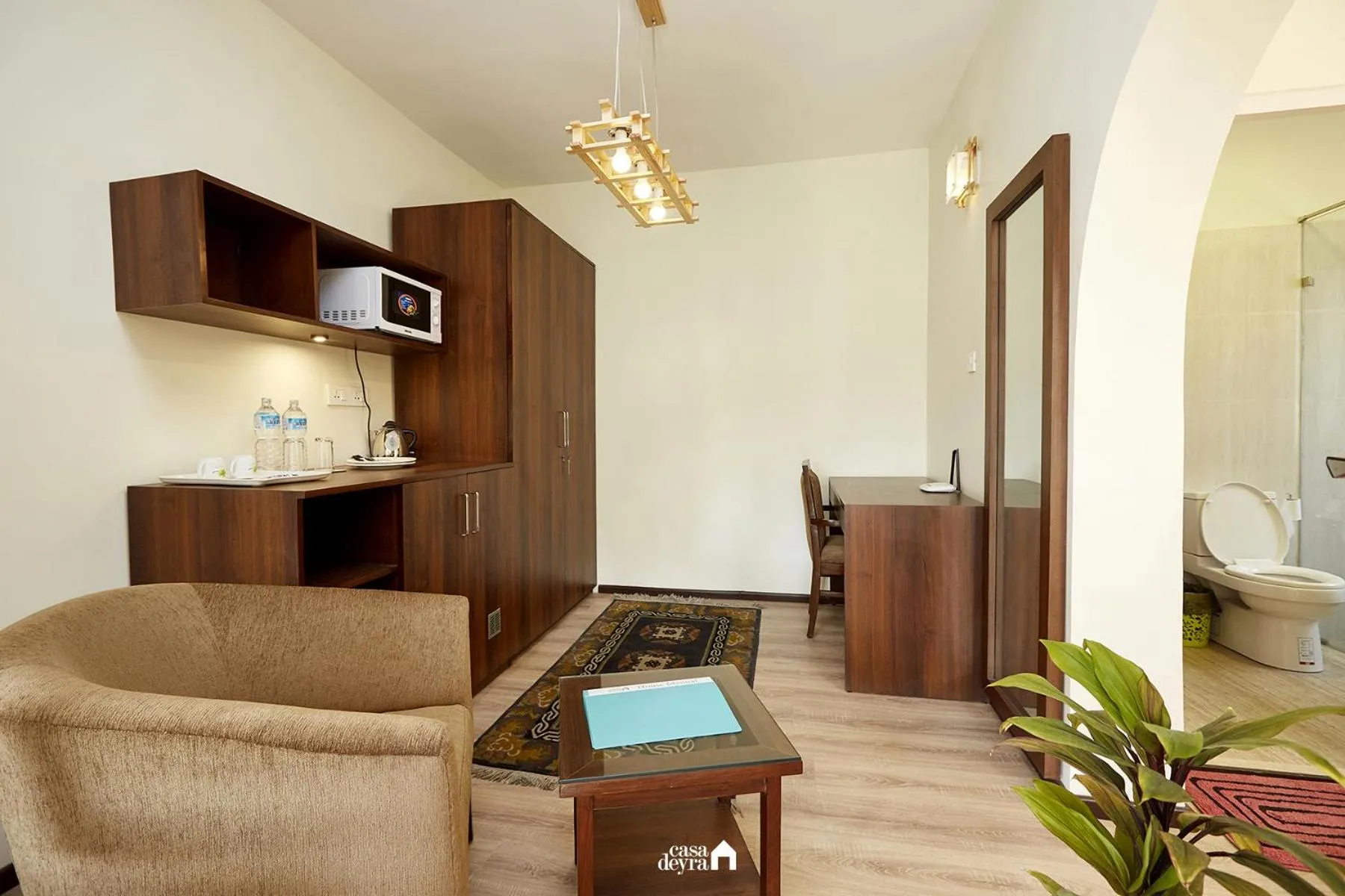 Seating area in Ranikunj Boutique Hotel