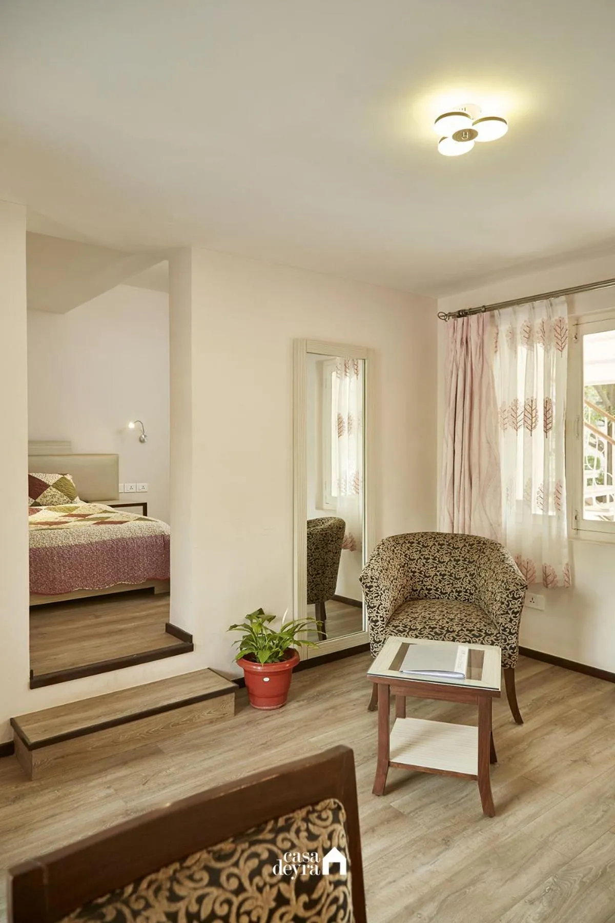 Seating area, Bed in Ranikunj Boutique Hotel