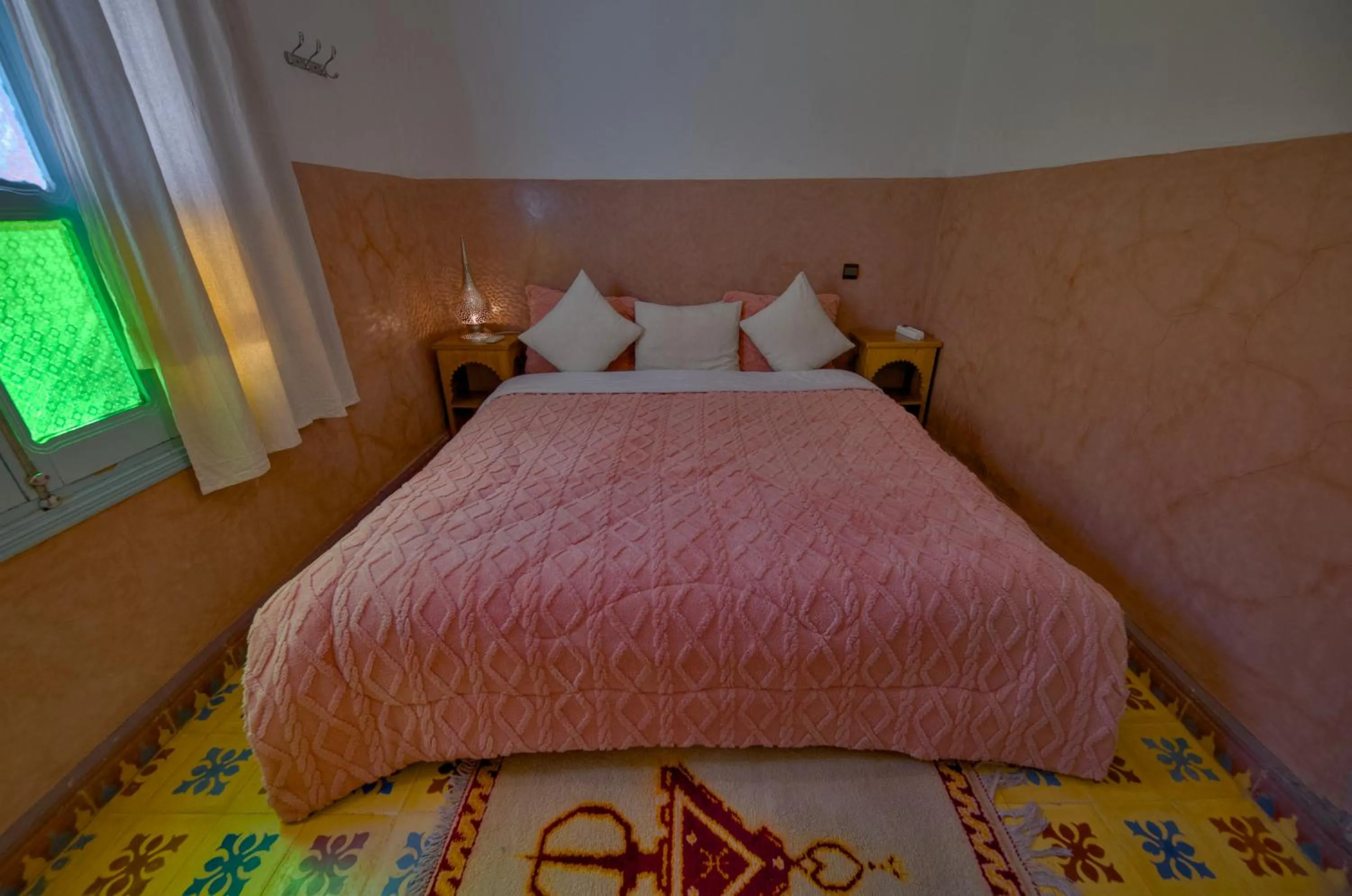 Bed in Maison d'hôtes Dar Farhana