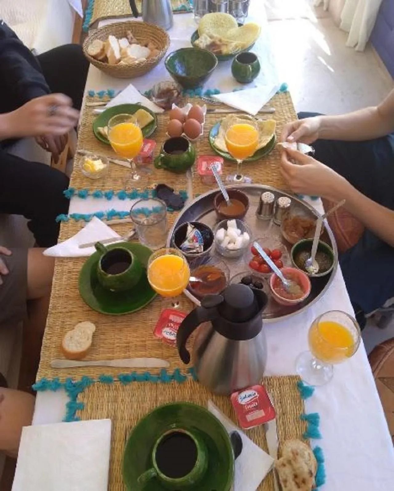 Breakfast in Maison d'hôtes Dar Farhana