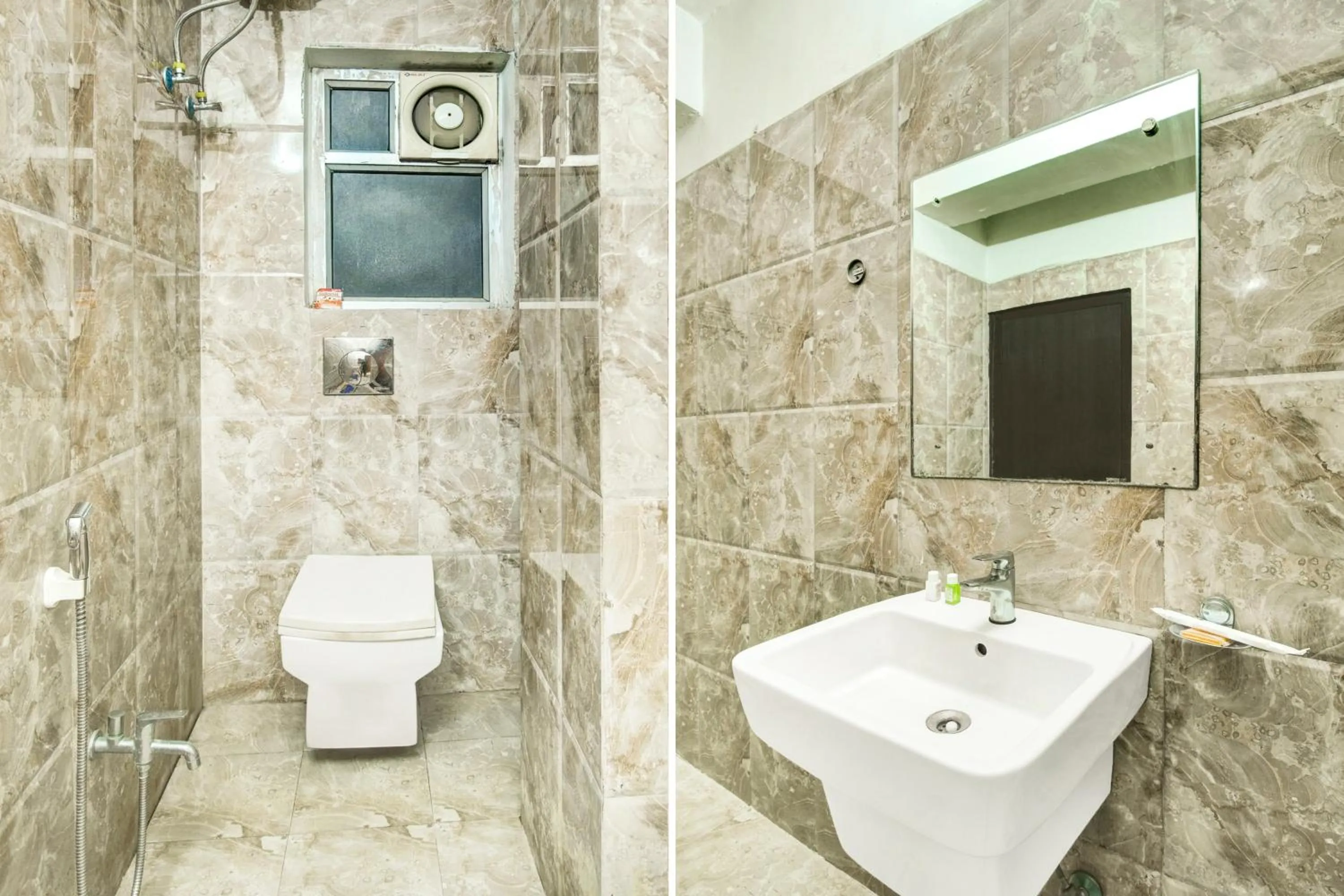 Bathroom in Townhouse Hatigaon Near Medicity Formerly Hotel Grand Majesty