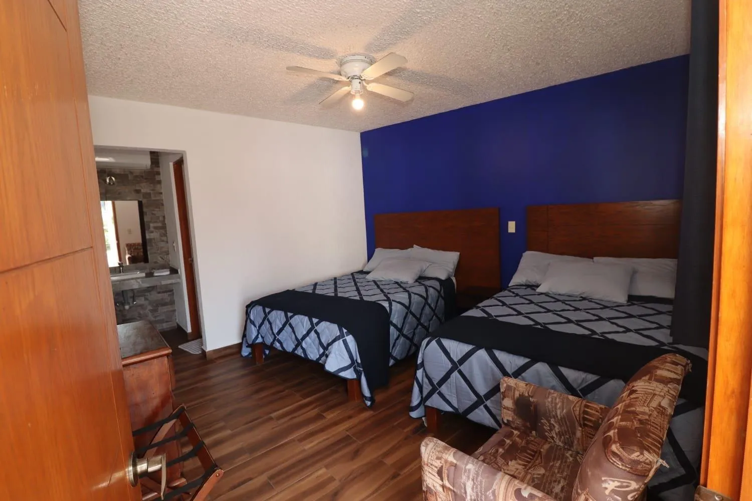 Bed in Hotel Casa Frida