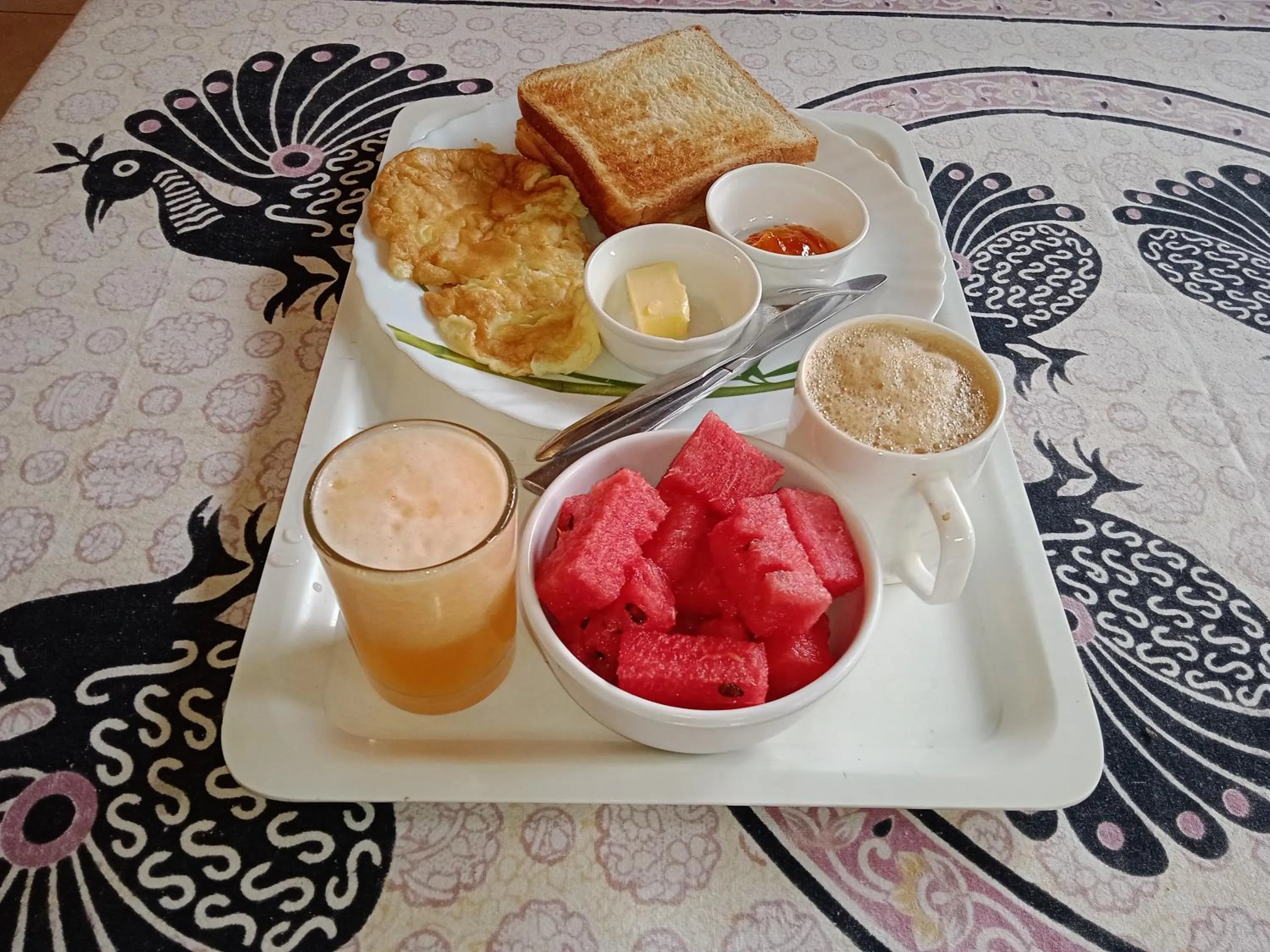 Breakfast in Dumas Guest House