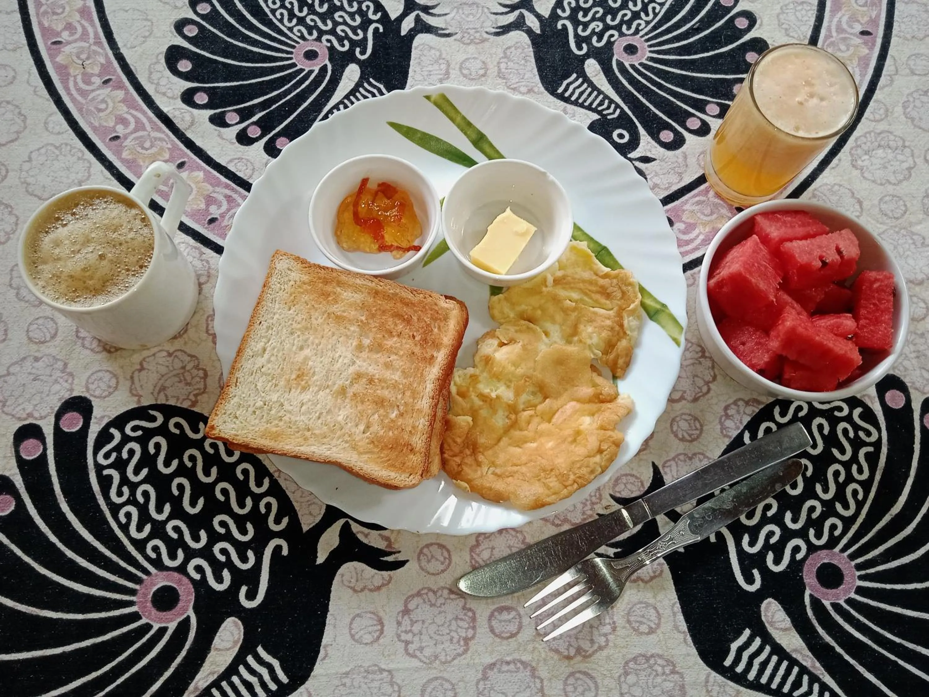 Breakfast in Dumas Guest House