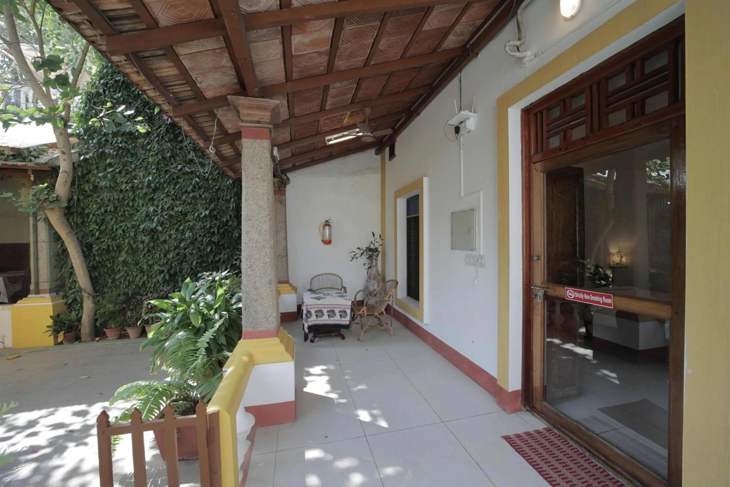 Facade/entrance in Dumas Guest House