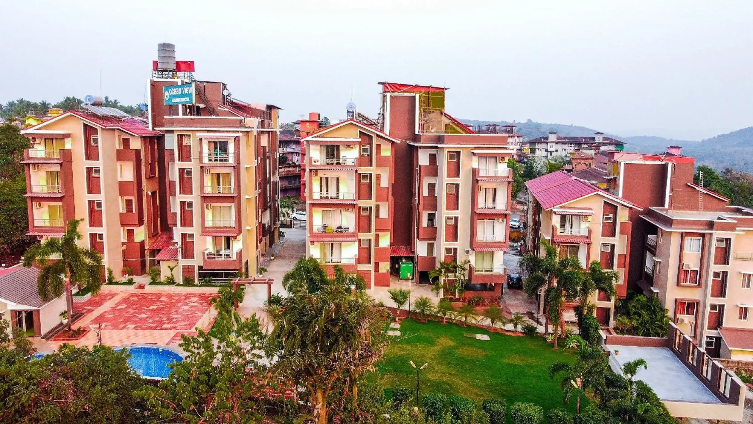 Property building in FabHotel Ocean View Apartment - Dabolim Property building in FabHotel Ocean View Apartment - Dabolim