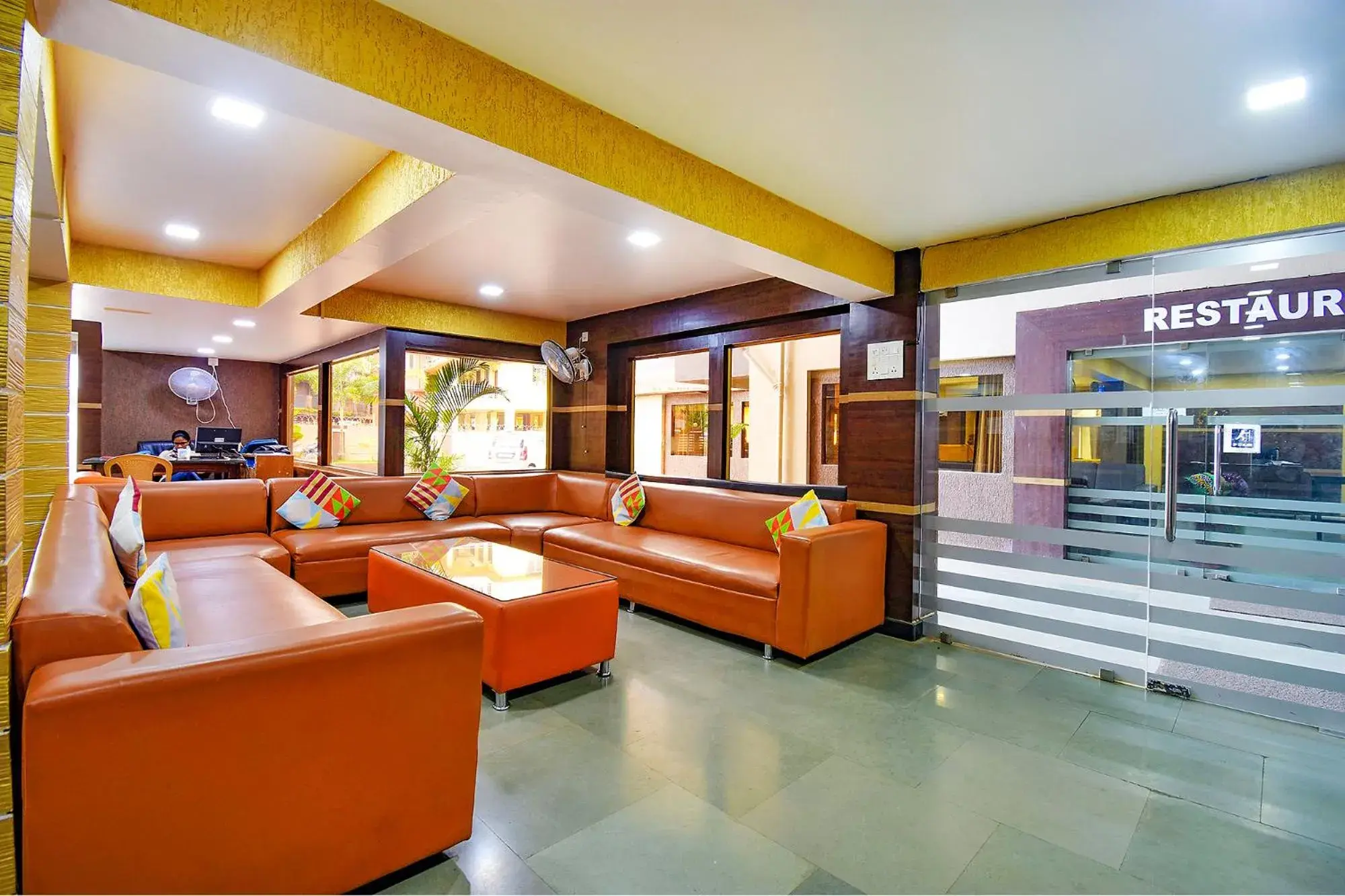 Lobby or reception in FabHotel Ocean View Apartment - Dabolim Lobby or reception in FabHotel Ocean View Apartment - Dabolim