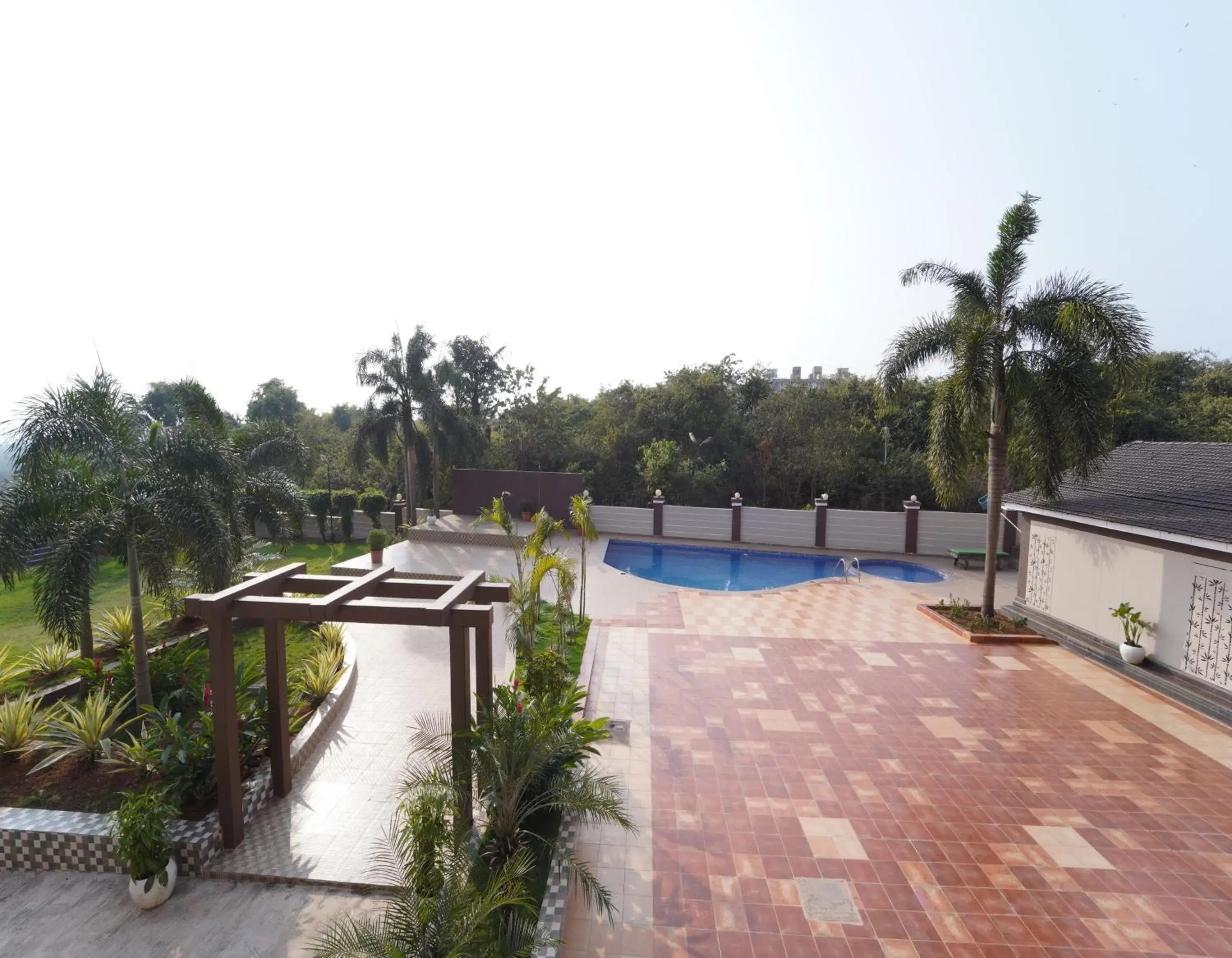 Swimming pool in FabHotel Ocean View Apartment - Dabolim Swimming pool in FabHotel Ocean View Apartment - Dabolim